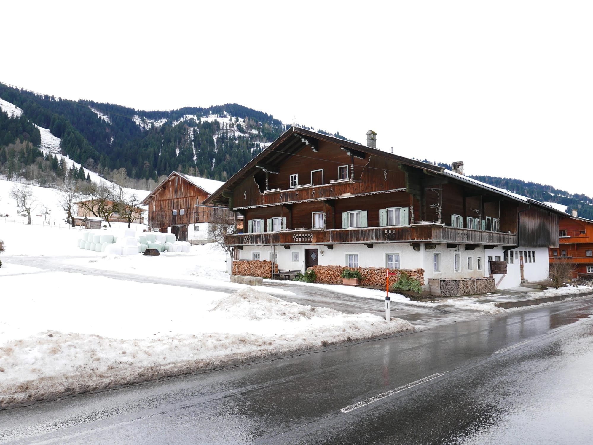 Photo by Author — a farm in Niederau