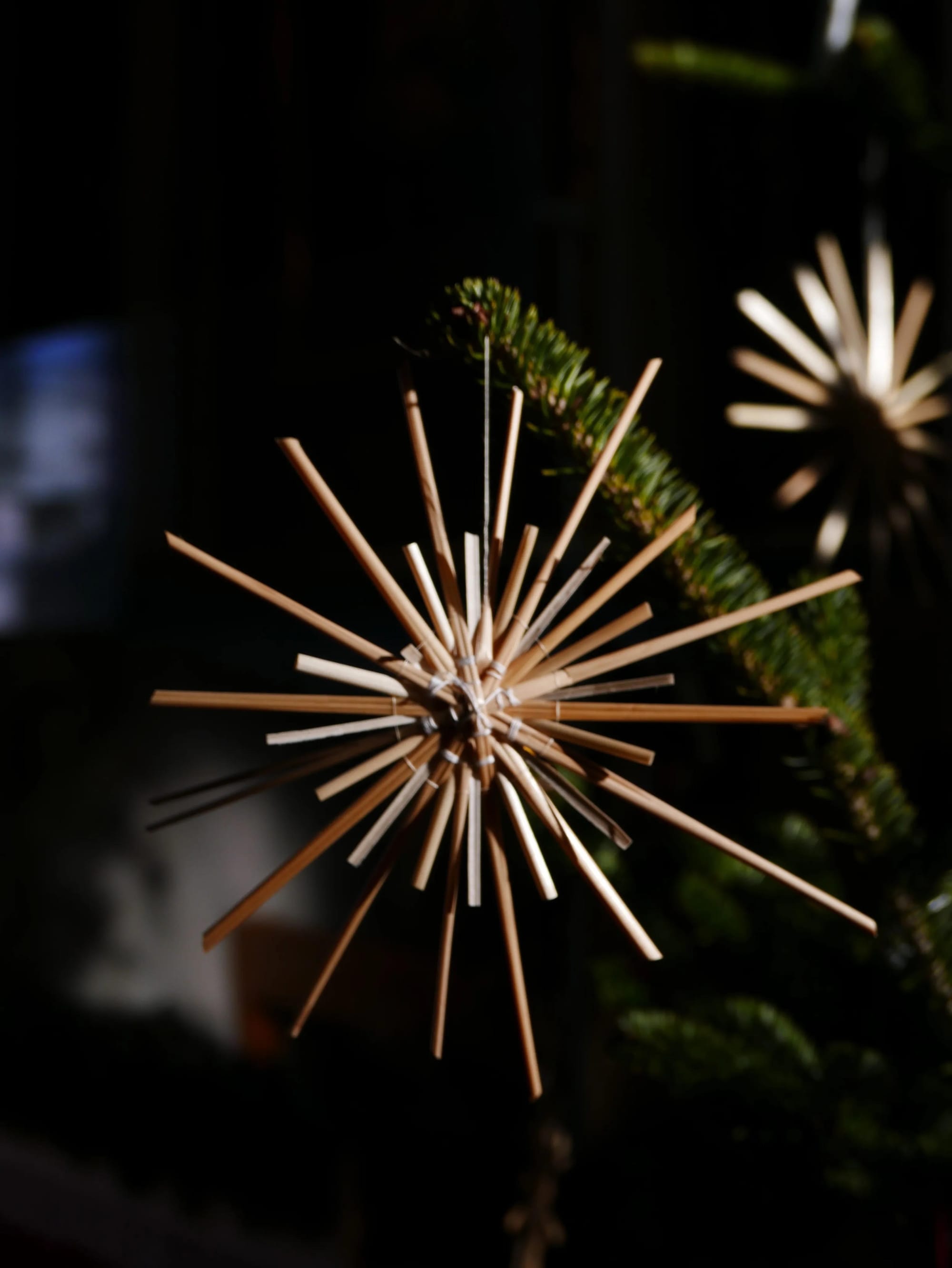 Photo by Author — Christmas tree decorations — Niederau Church