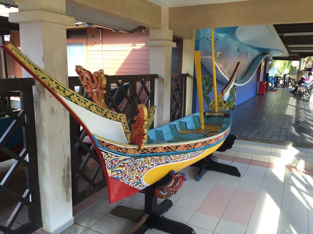 Photo by Author — another fishing boat — Fishing Museum, Tanjung Balau Beach, Kota Tinggi, Johor, Malaysia