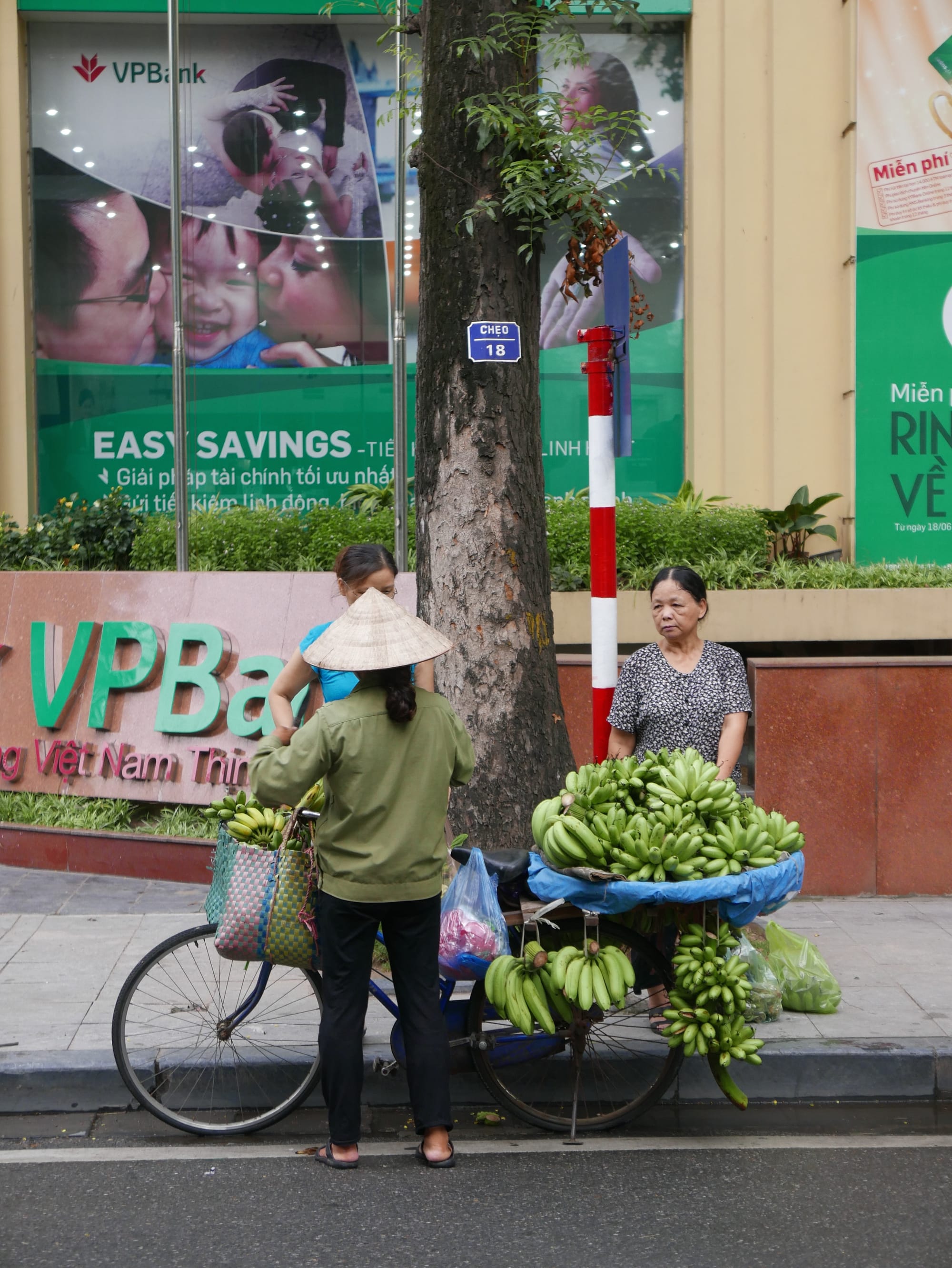 Photo by Author — Street Market near Hồ Hoàn Kiếm (Hoan Kiem Lake), Hanoi, Vietnam