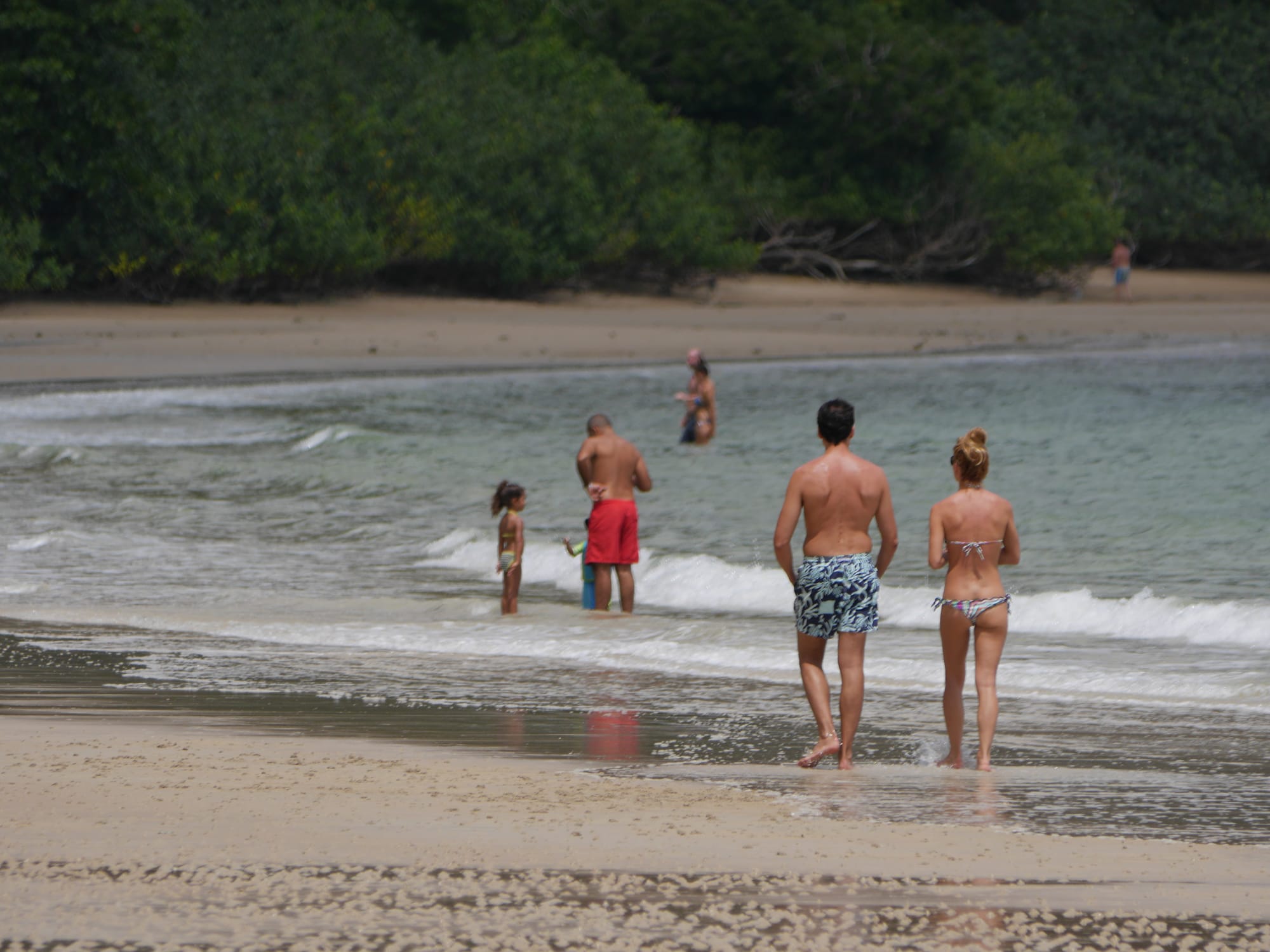 Photo by Author — enjoying the beach at the Andaman Hotel, Langkawi, Malaysia