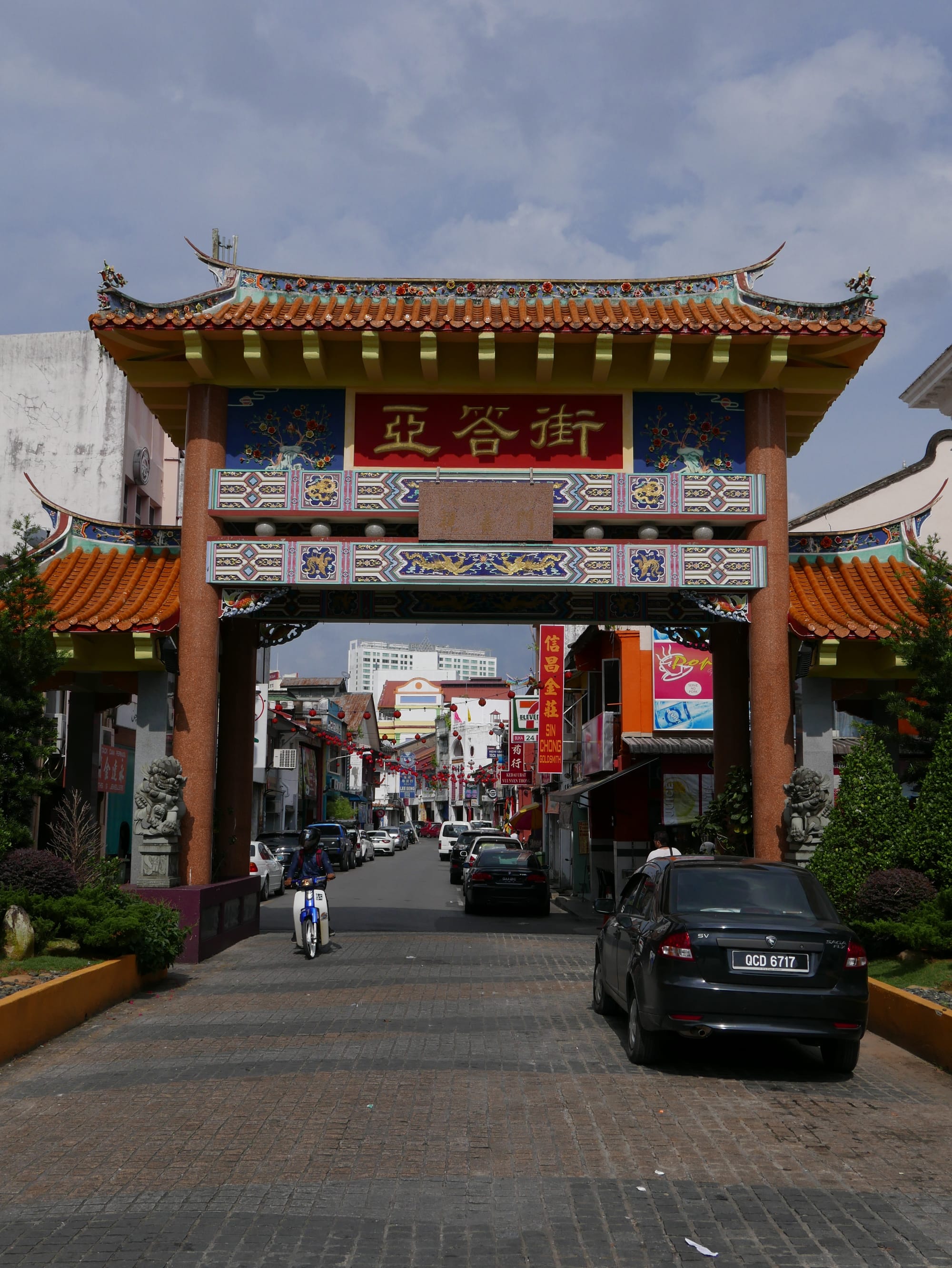 Photo by Author — Chinatown, Kuching, Sarawak, Malaysia
