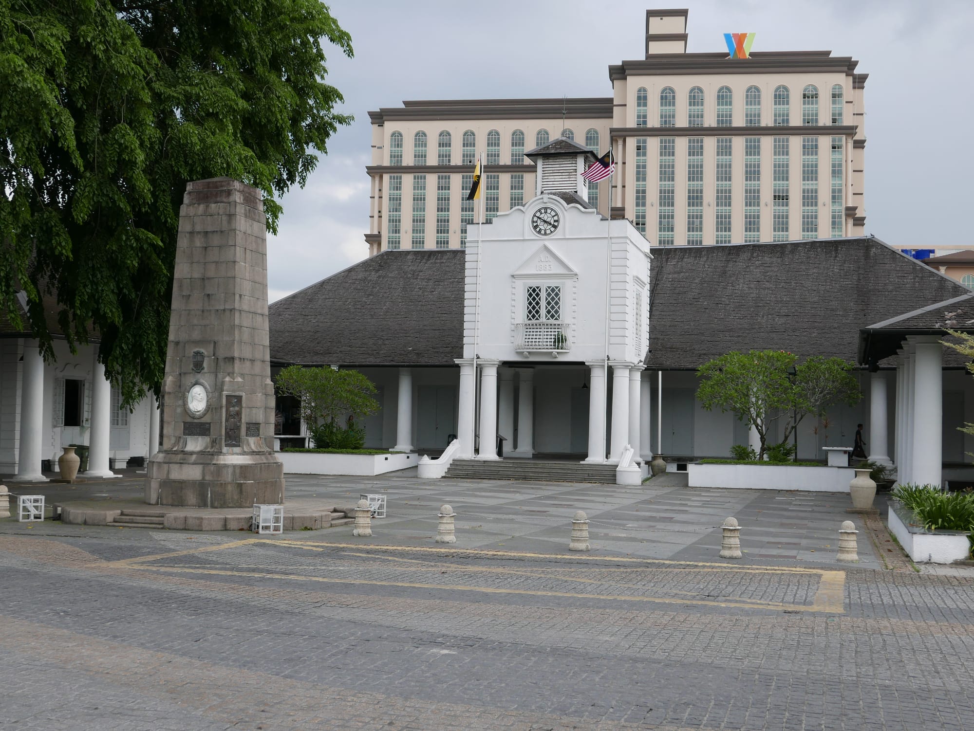 Photo by Author — the Old Court House, Kuching, Sarawak, Malaysia