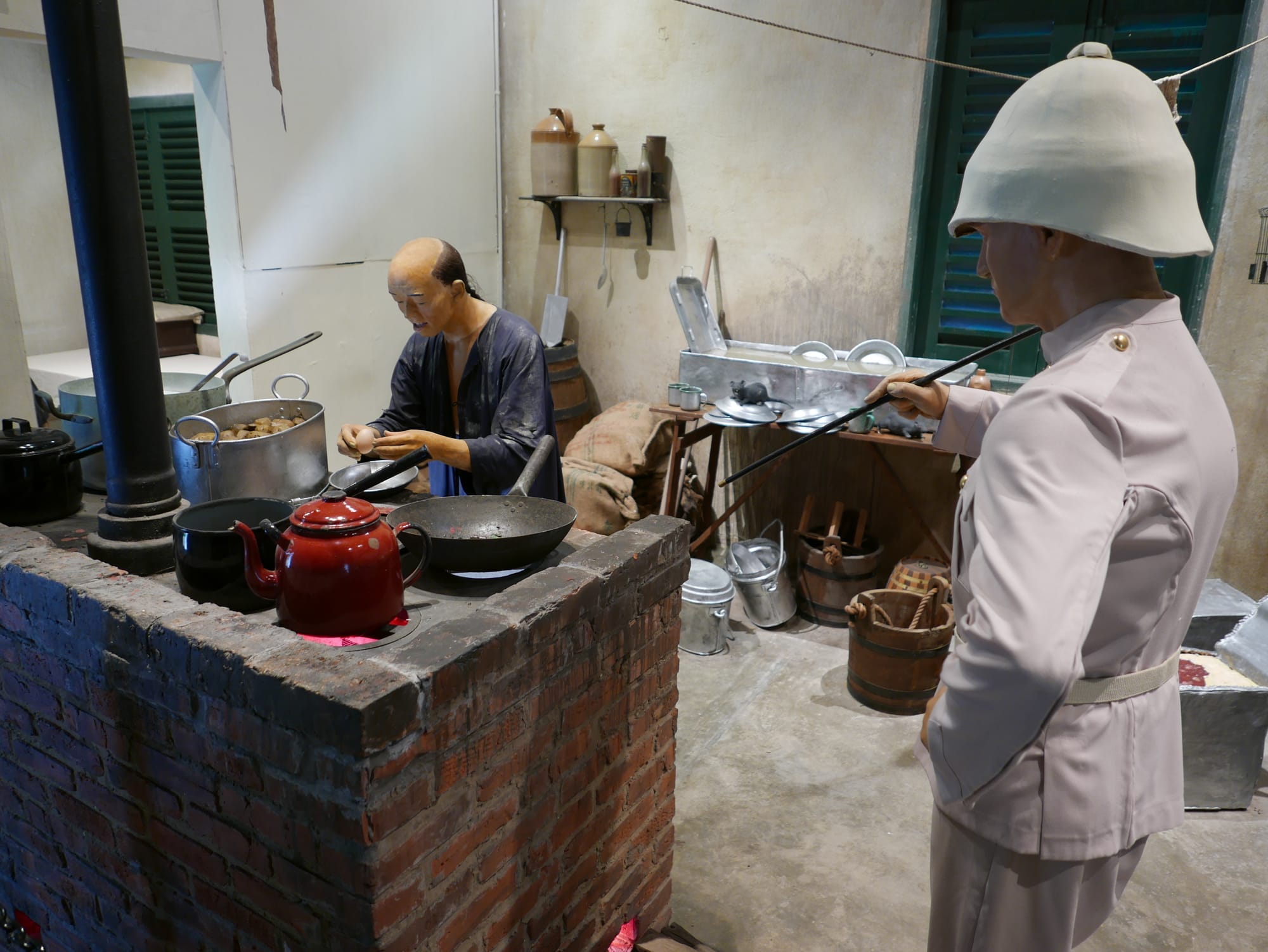 Photo by Author — kitchen — Fort Siloso, Singapore
