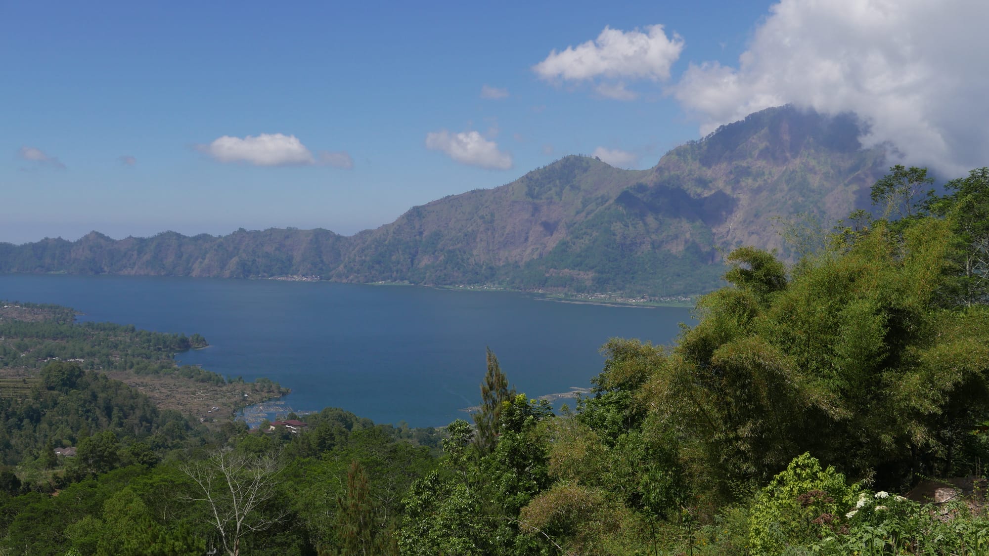 Photo by Author — Batur Caldera and Batur Lake, Bali, Indonesia