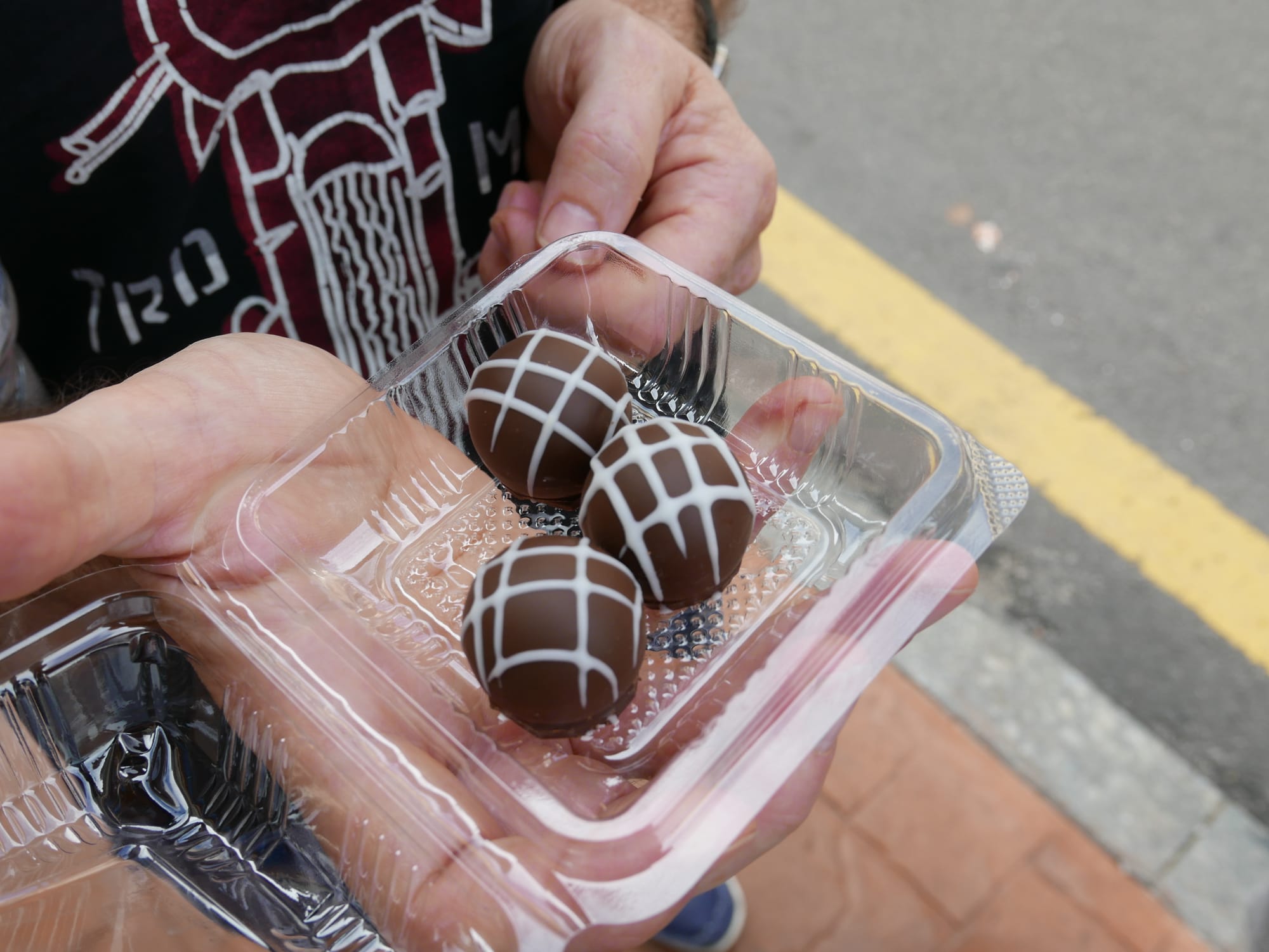 Photo by Author — Durian Chocolates — Malacca, Malaysia