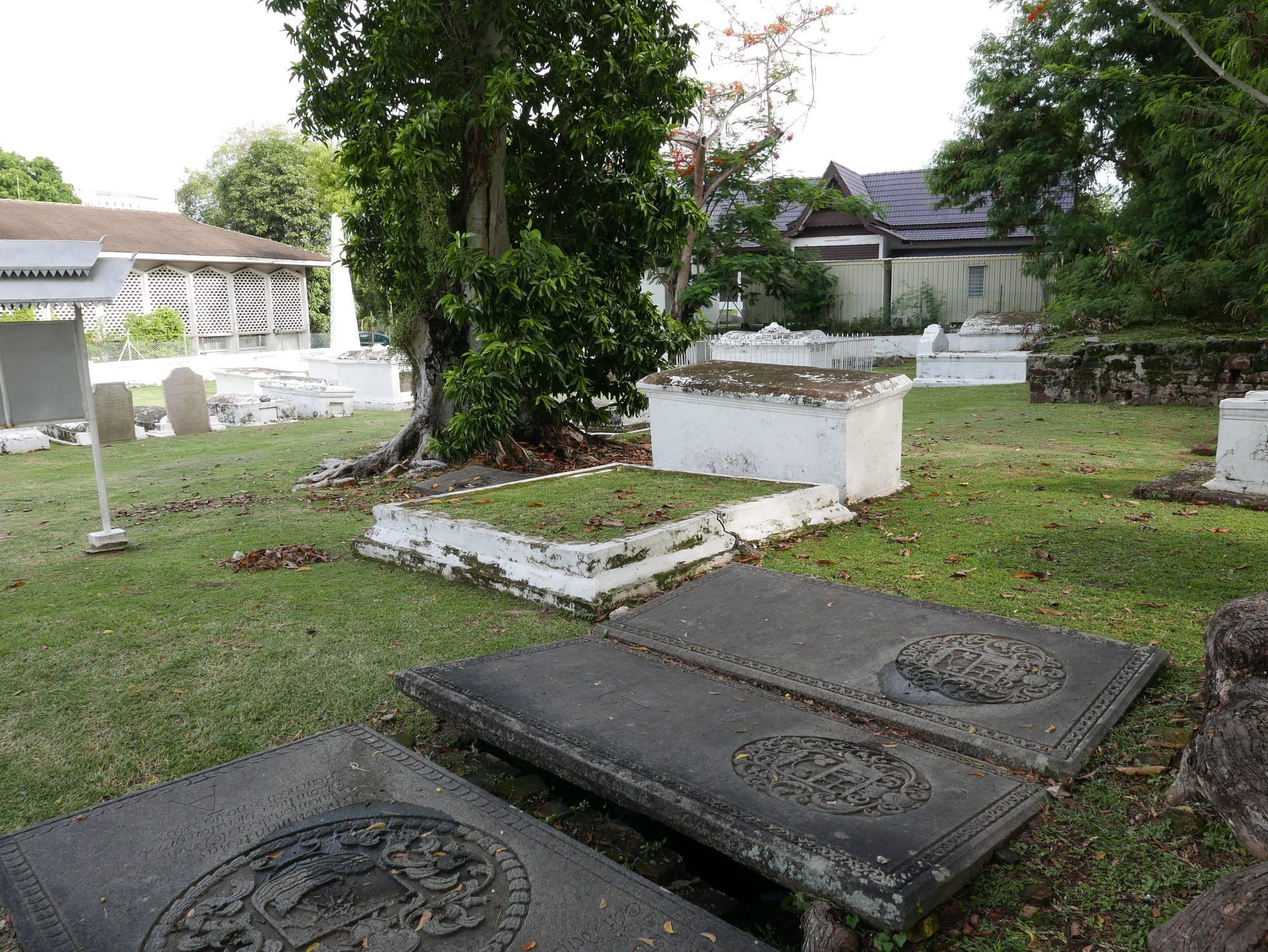 Photo by Author — Dutch Graves — Dutch Graveyard, Malacca, Malaysia