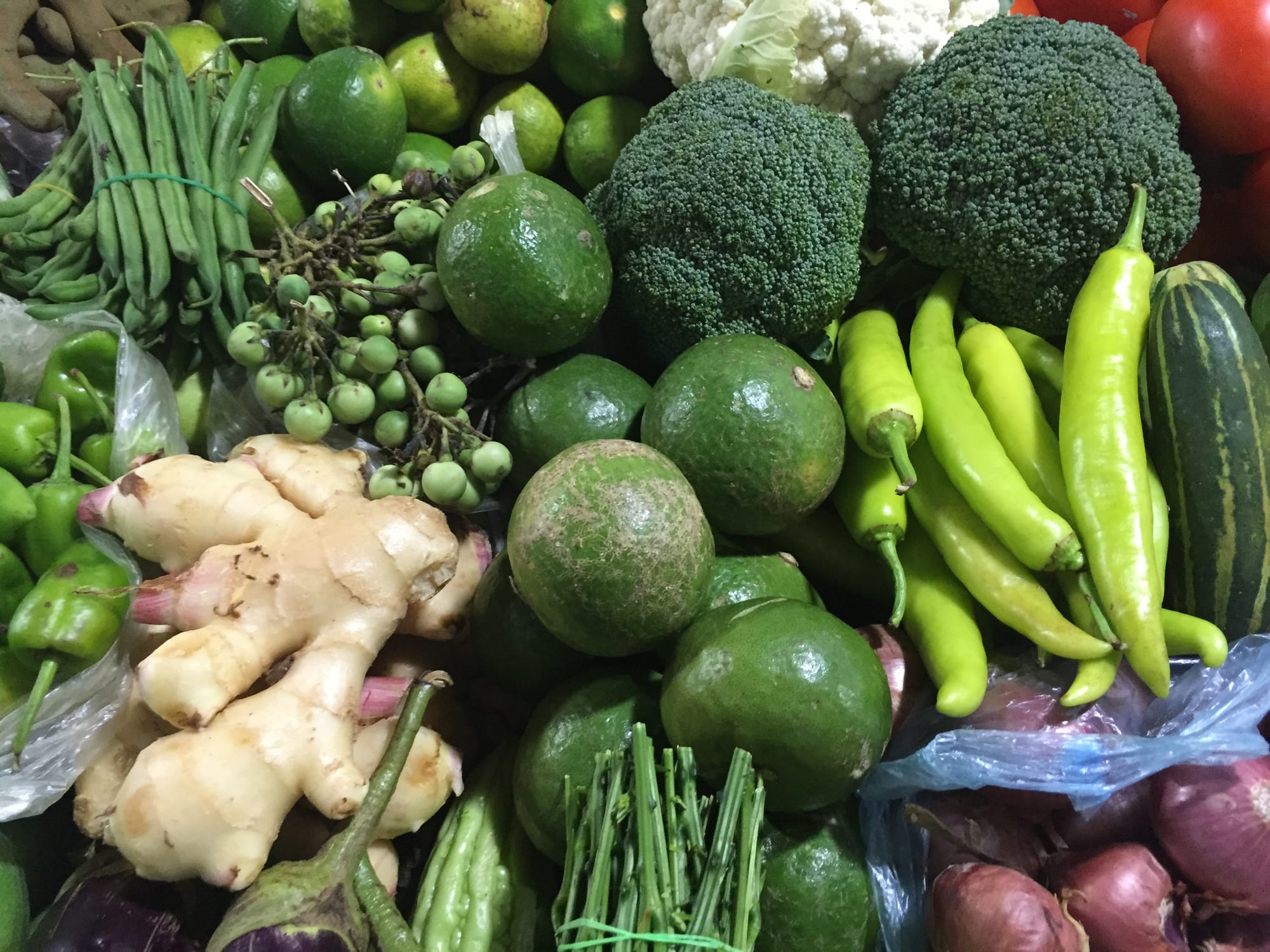 Photo by Author — fantastic looking produce — Old Market | Psar Chaa, Siem Reap (cor Street 11 and Hospital Street), Siem Reap, Cambodia