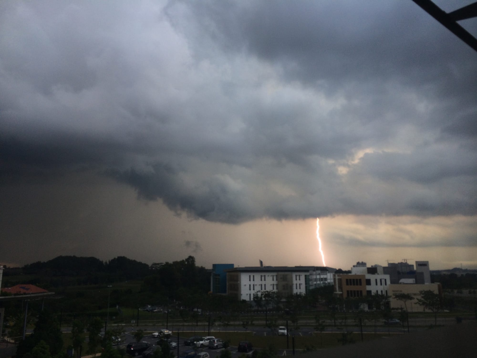 Photo by Author — I no longer jumped at the sound of thunder