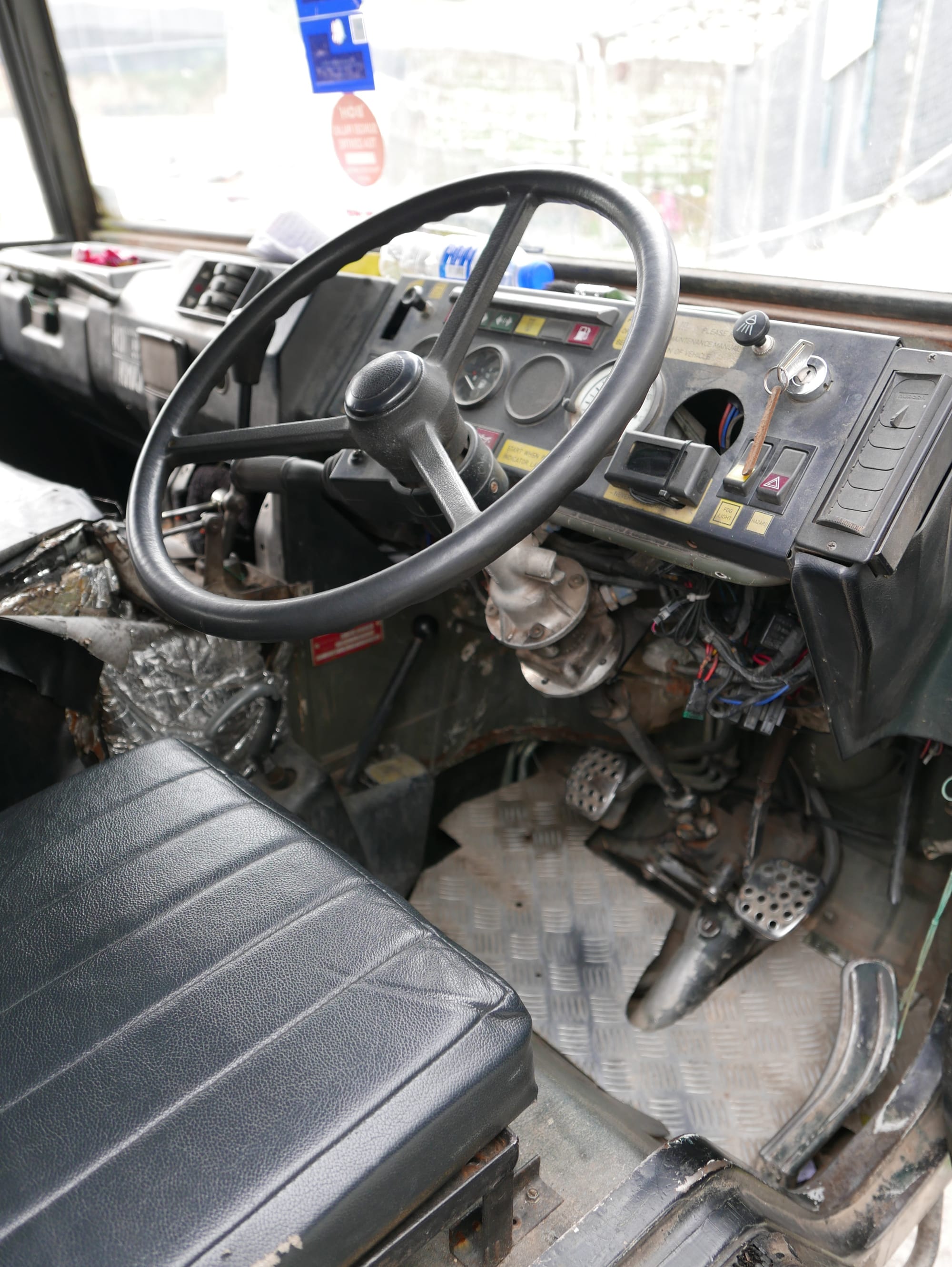 Photo by Author — inside the Hill Top Travel and Tour Bus