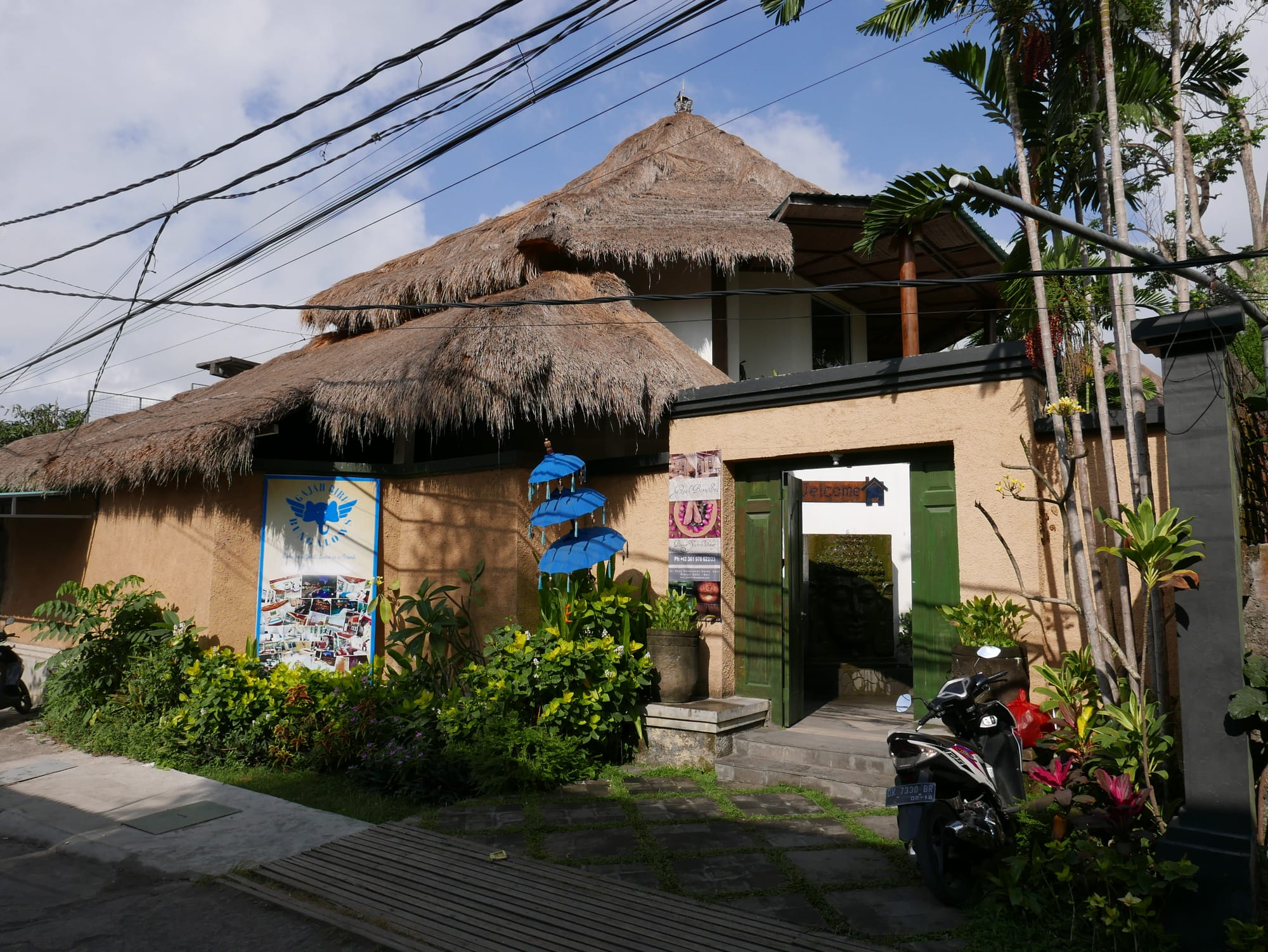 Photo by Author — Gajah Biru Bungalows, Ubud, Bali, Indonesia
