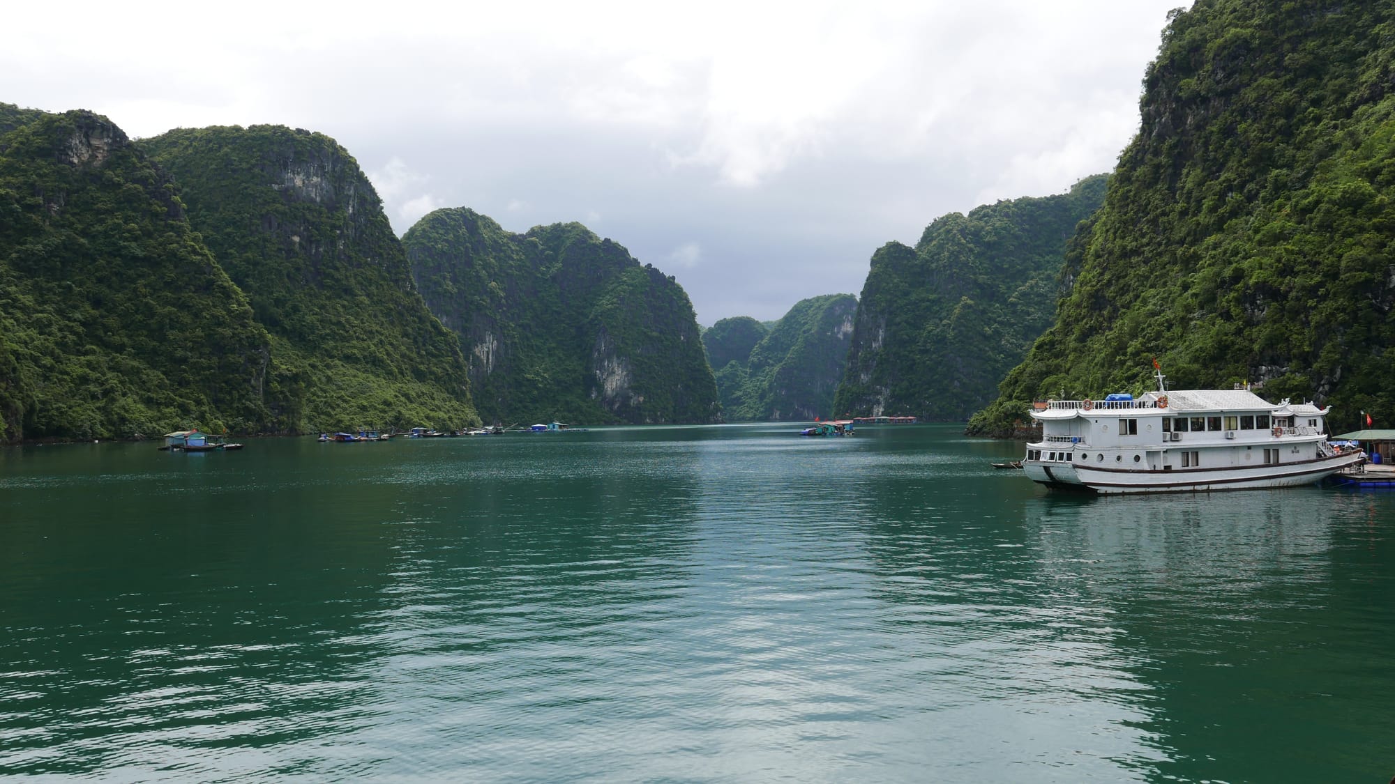 Photo by Author — fishing village, Ha Long Bay, Vietnam