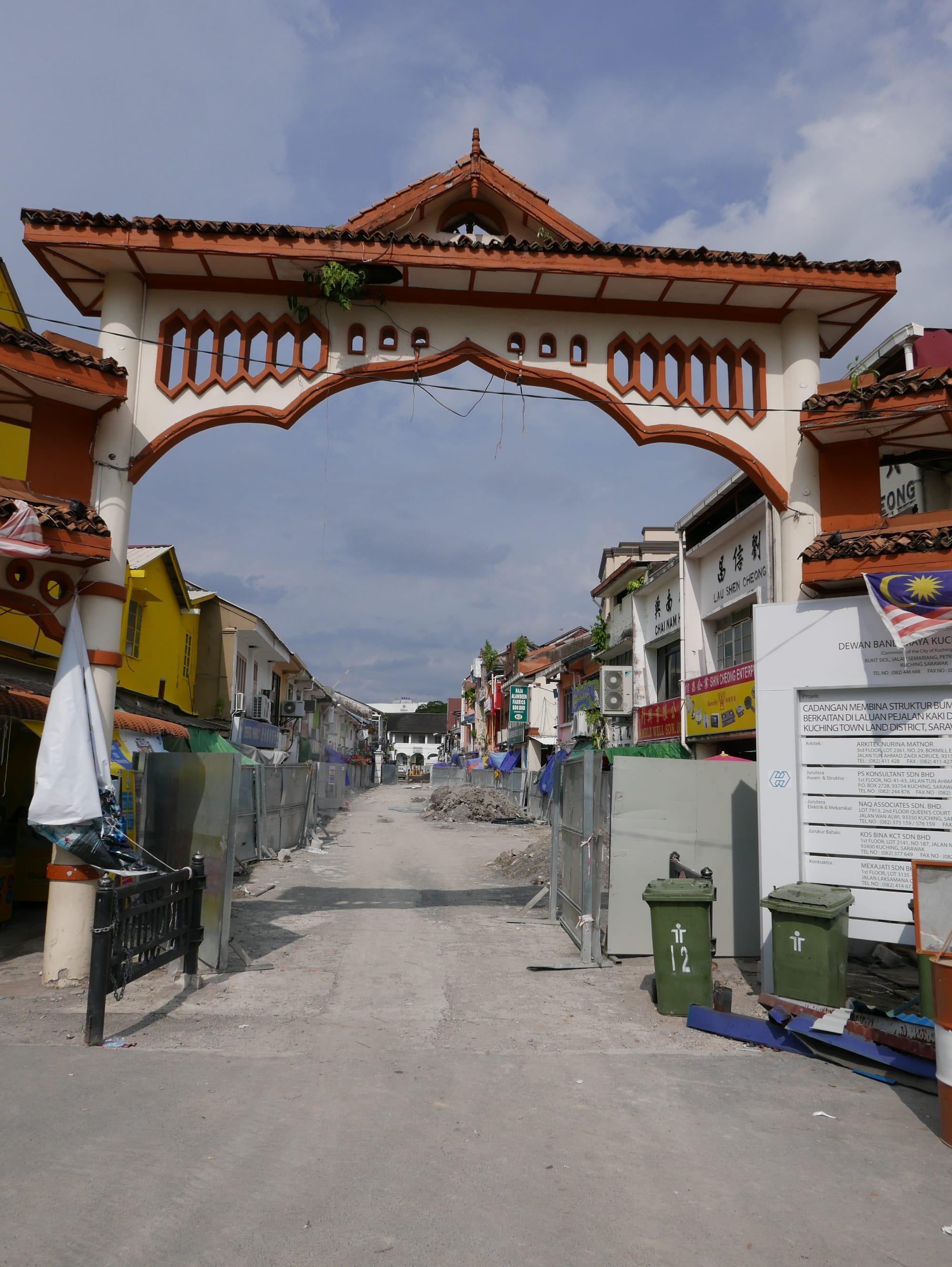 Photo by Author — India Street, Kuching, Sarawak, Malaysia