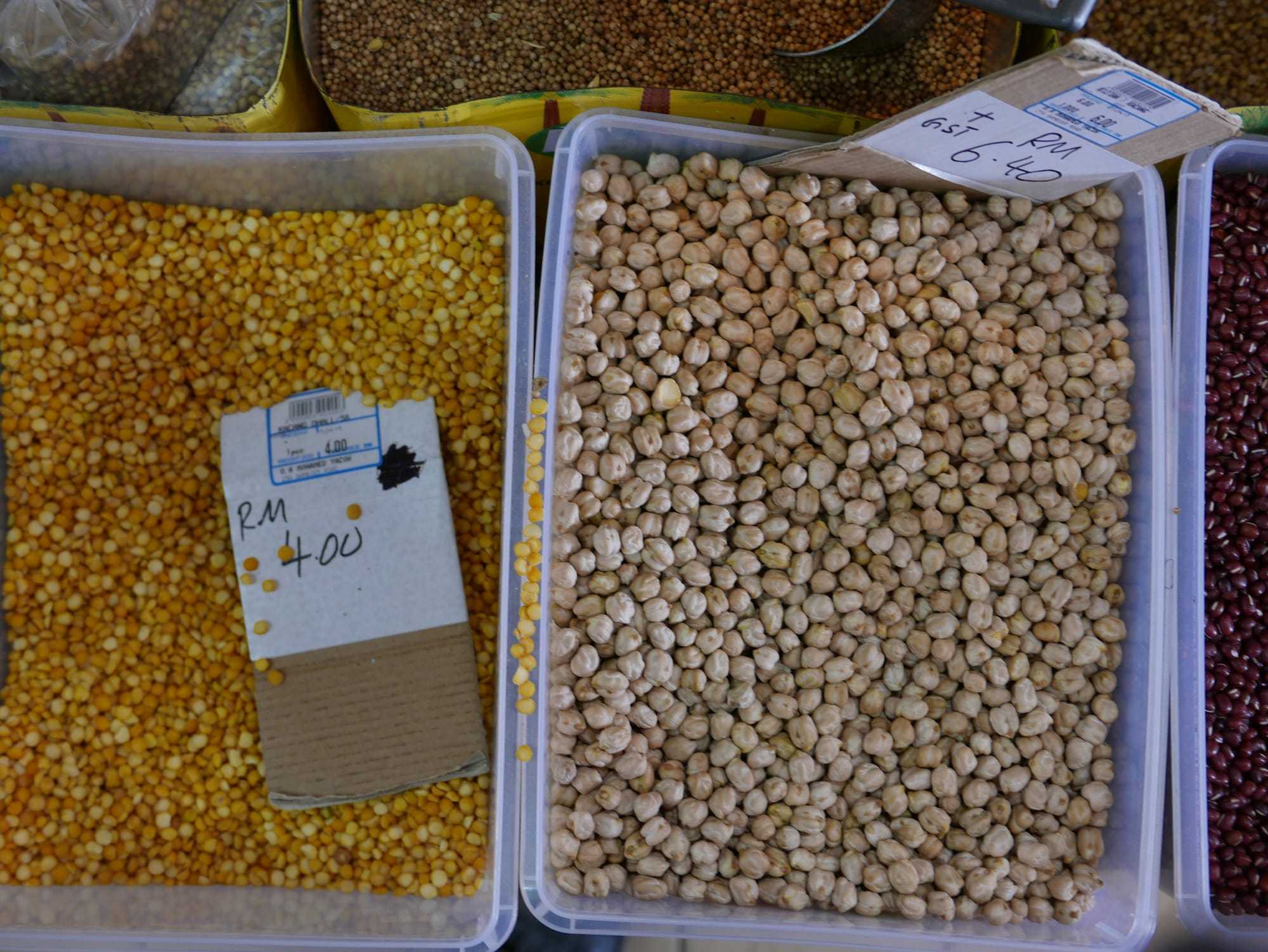 Photo by Author — dried goods — India Street, Kuching, Sarawak, Malaysia