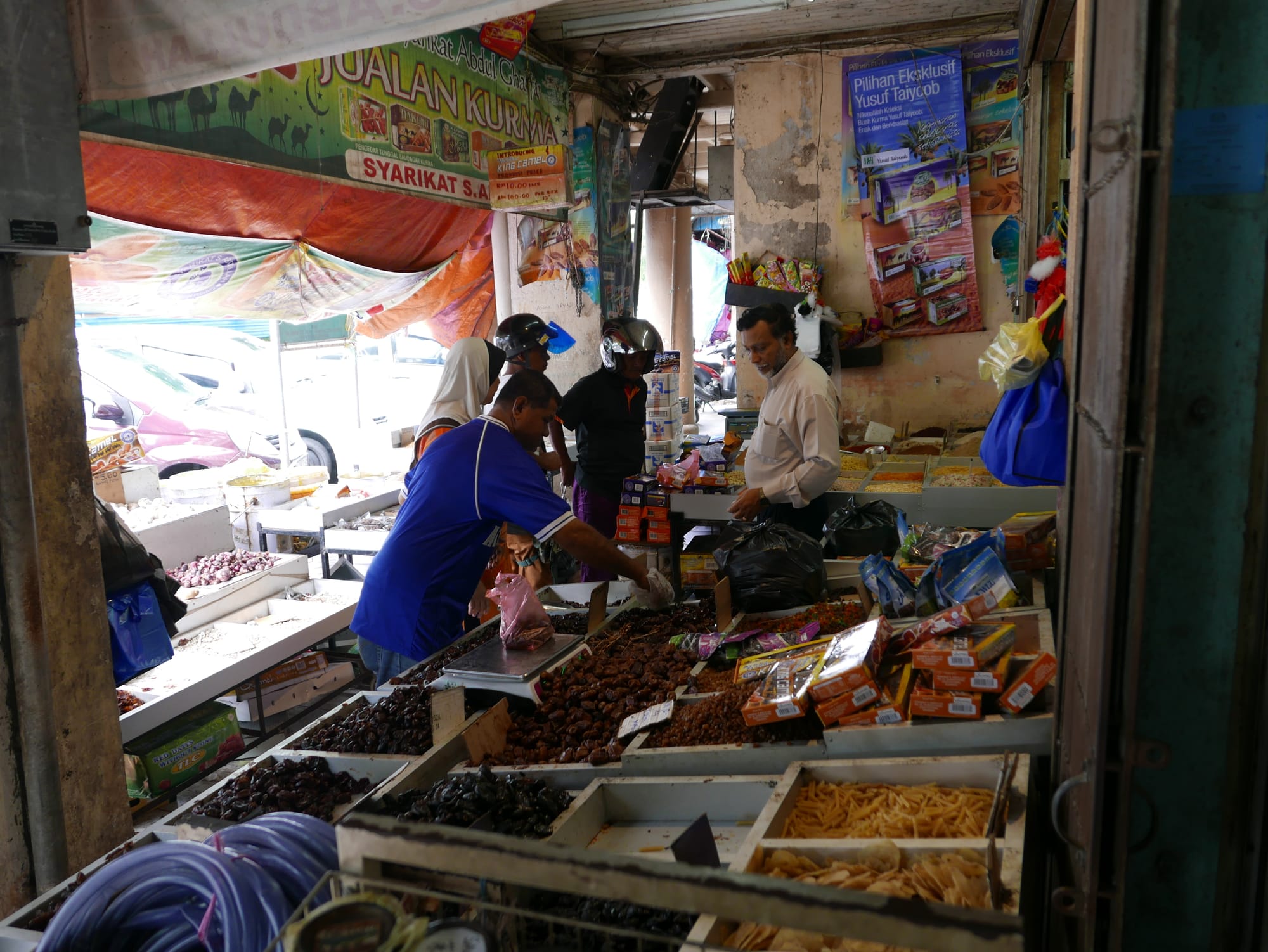 Photo by Author — shops near India Street, Kuching, Sarawak, Malaysia