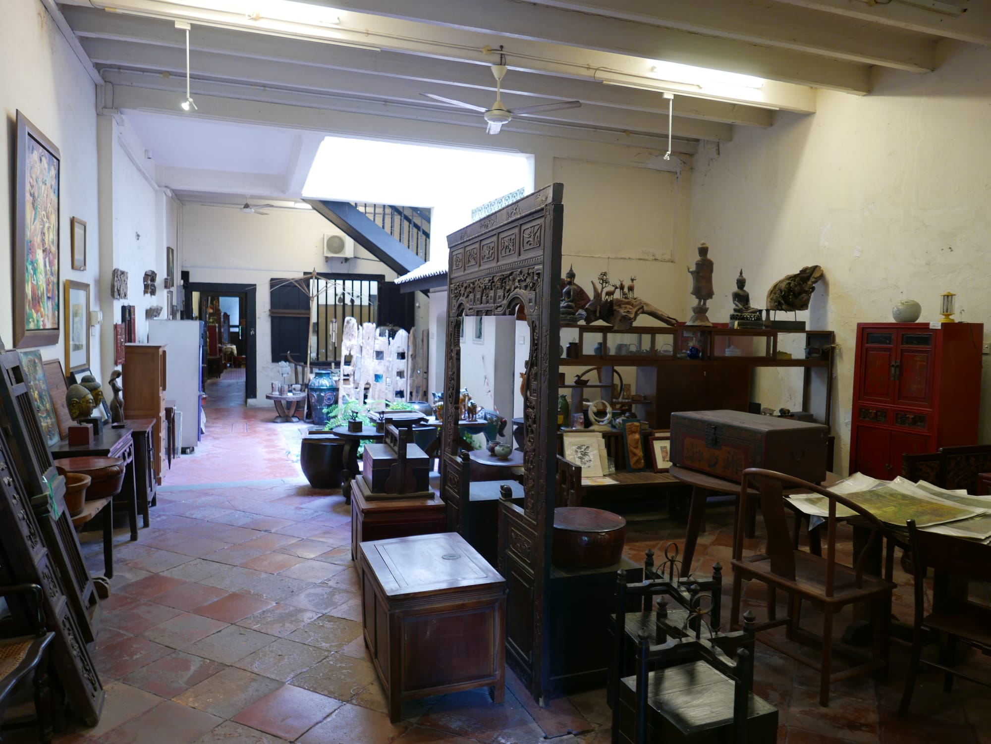 Photo by Author — inside the Malaqa House Muzeum, Malacca, Malaysia