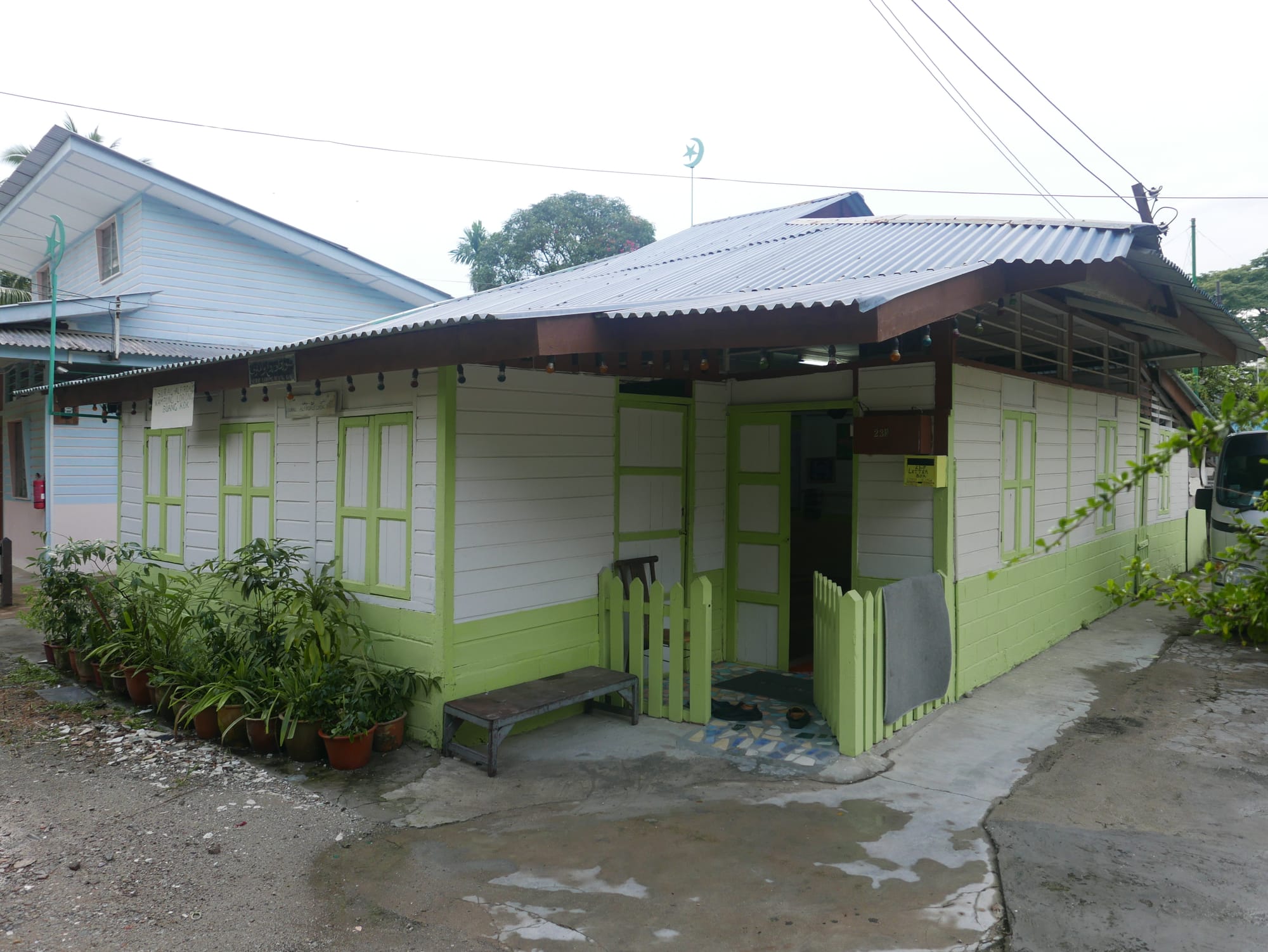 Photo by Author — an example of an old-style house — Kampong Lorong Buangkok, Singapore