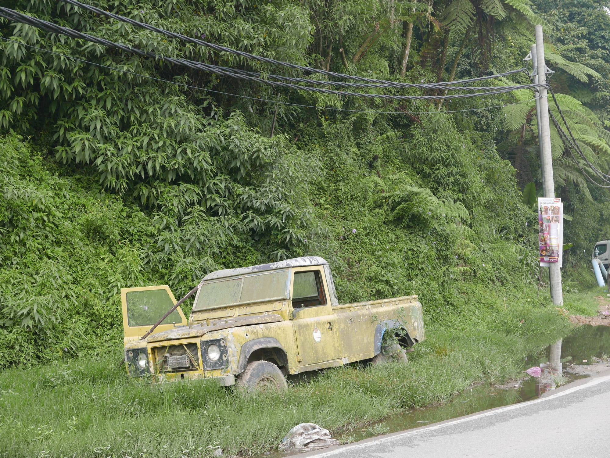 Photo by Author — Land Rovers in the Cameron Highlands, Malaysia