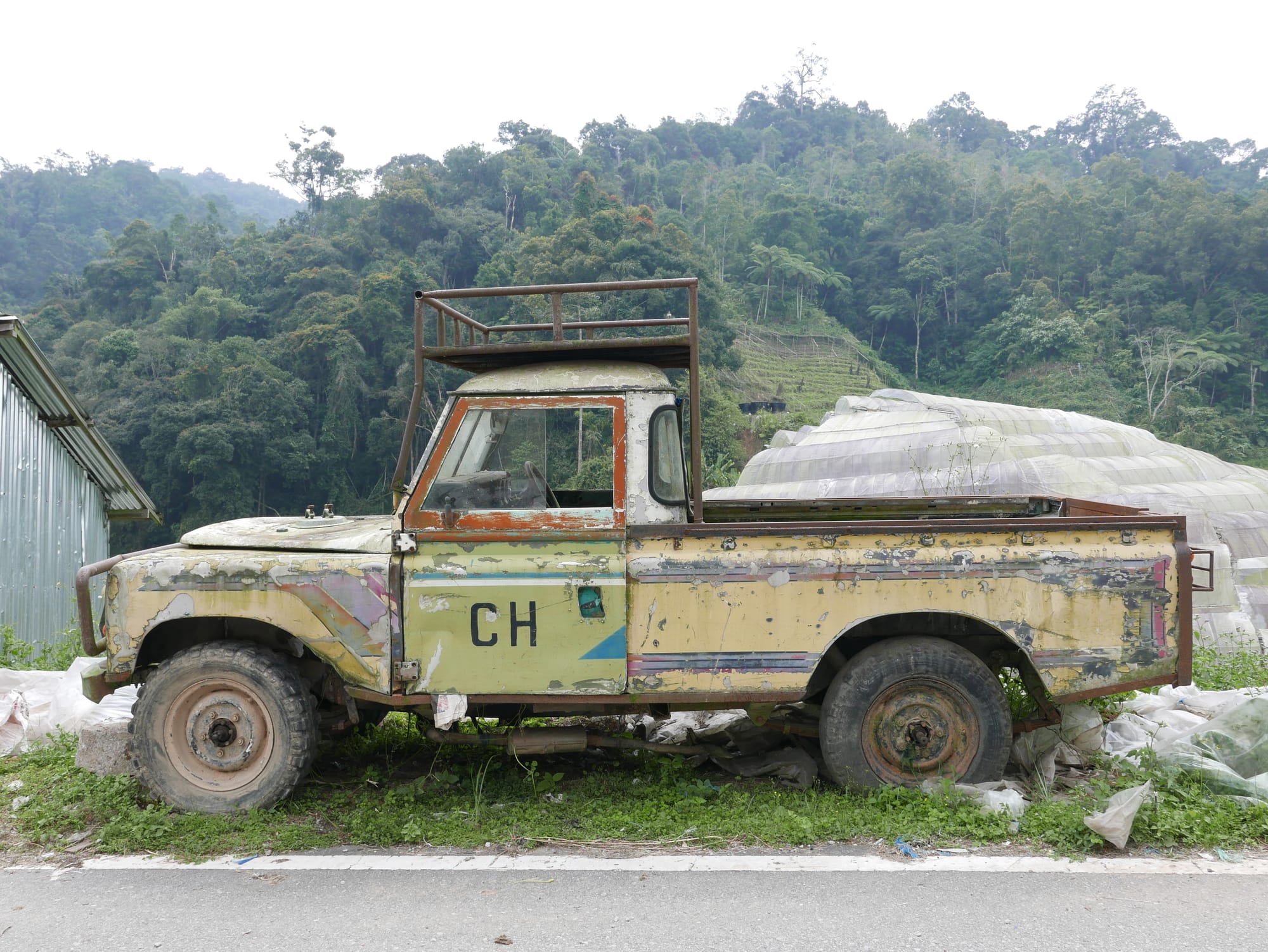 Photo by Author — Land Rovers in the Cameron Highlands, Malaysia
