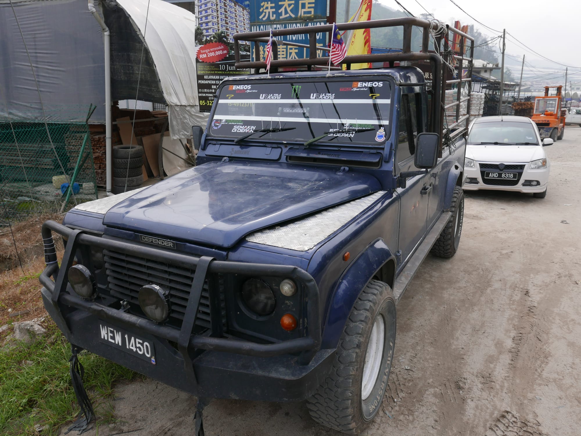 Photo by Author — Land Rovers in the Cameron Highlands, Malaysia