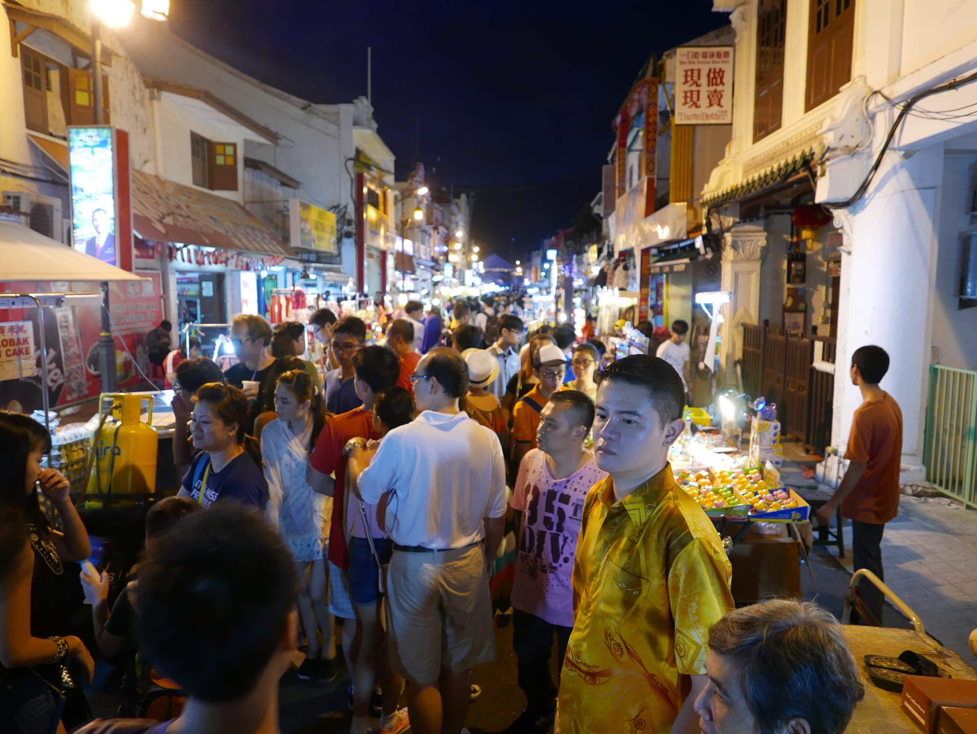 Photo by Author — Night Market, Malacca, Malaysia