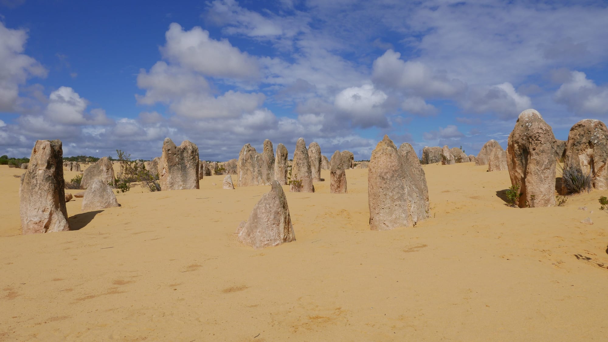 Photo by Author — the Pinnacles Desert, Nambung National Park, Cervantes, WA 6511, Australia