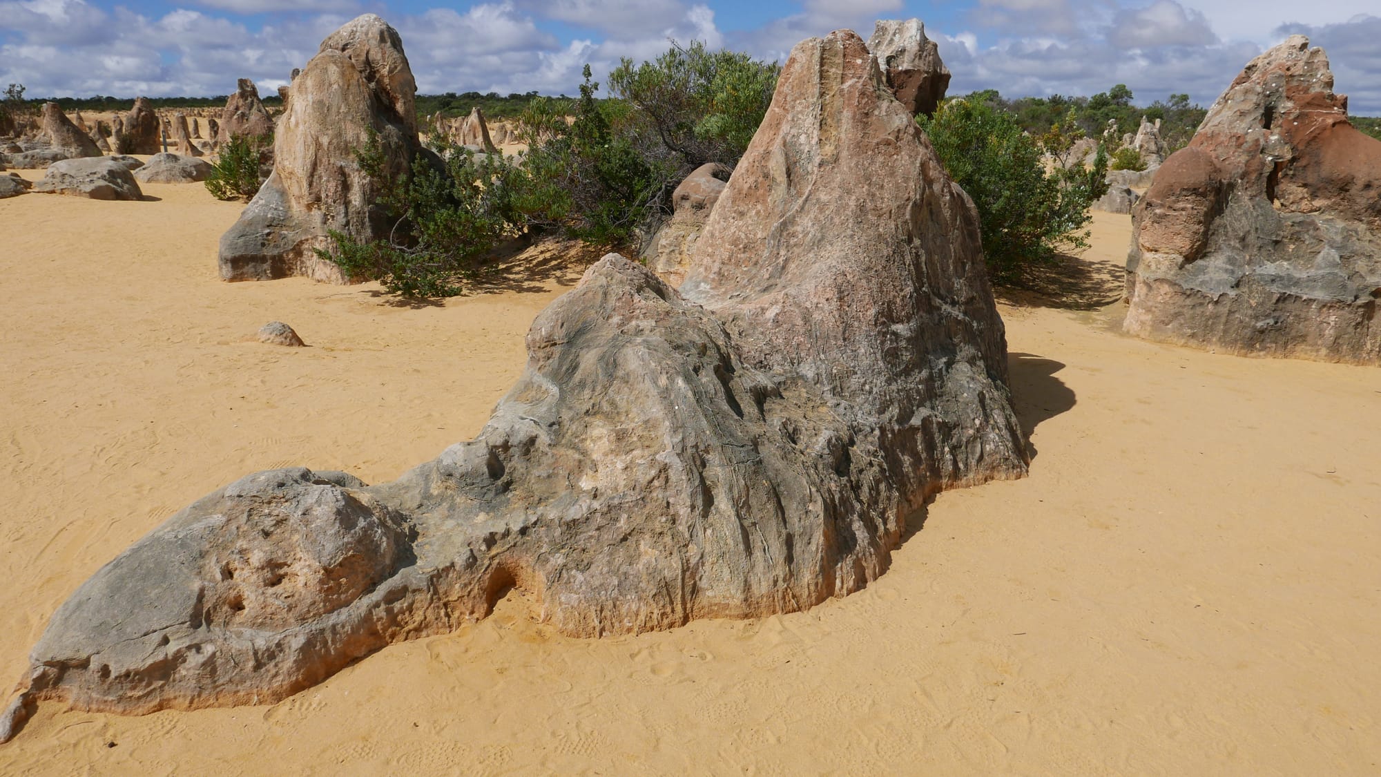 Photo by Author — the Pinnacles Desert, Nambung National Park, Cervantes, WA 6511, Australia