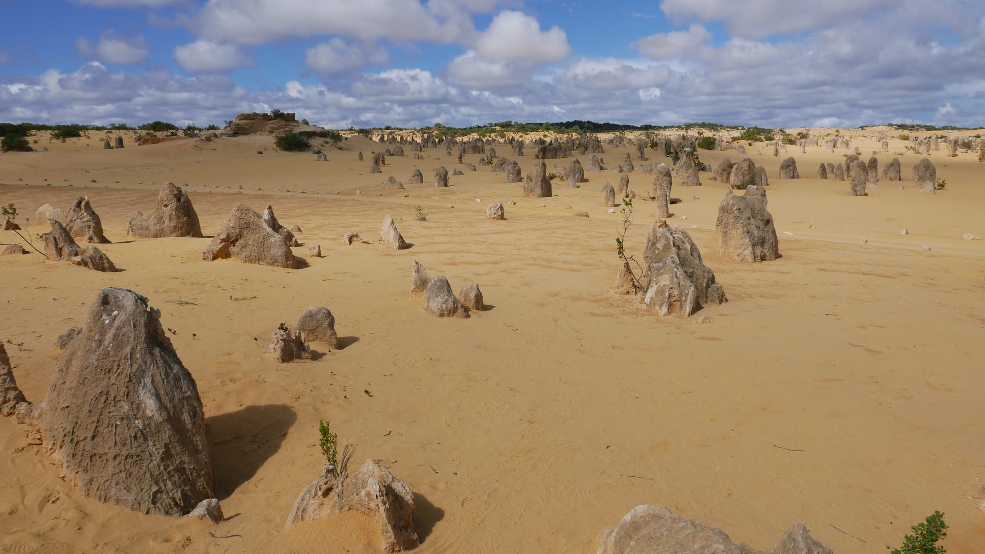 Photo by Author — the Pinnacles Desert, Nambung National Park, Cervantes, WA 6511, Australia