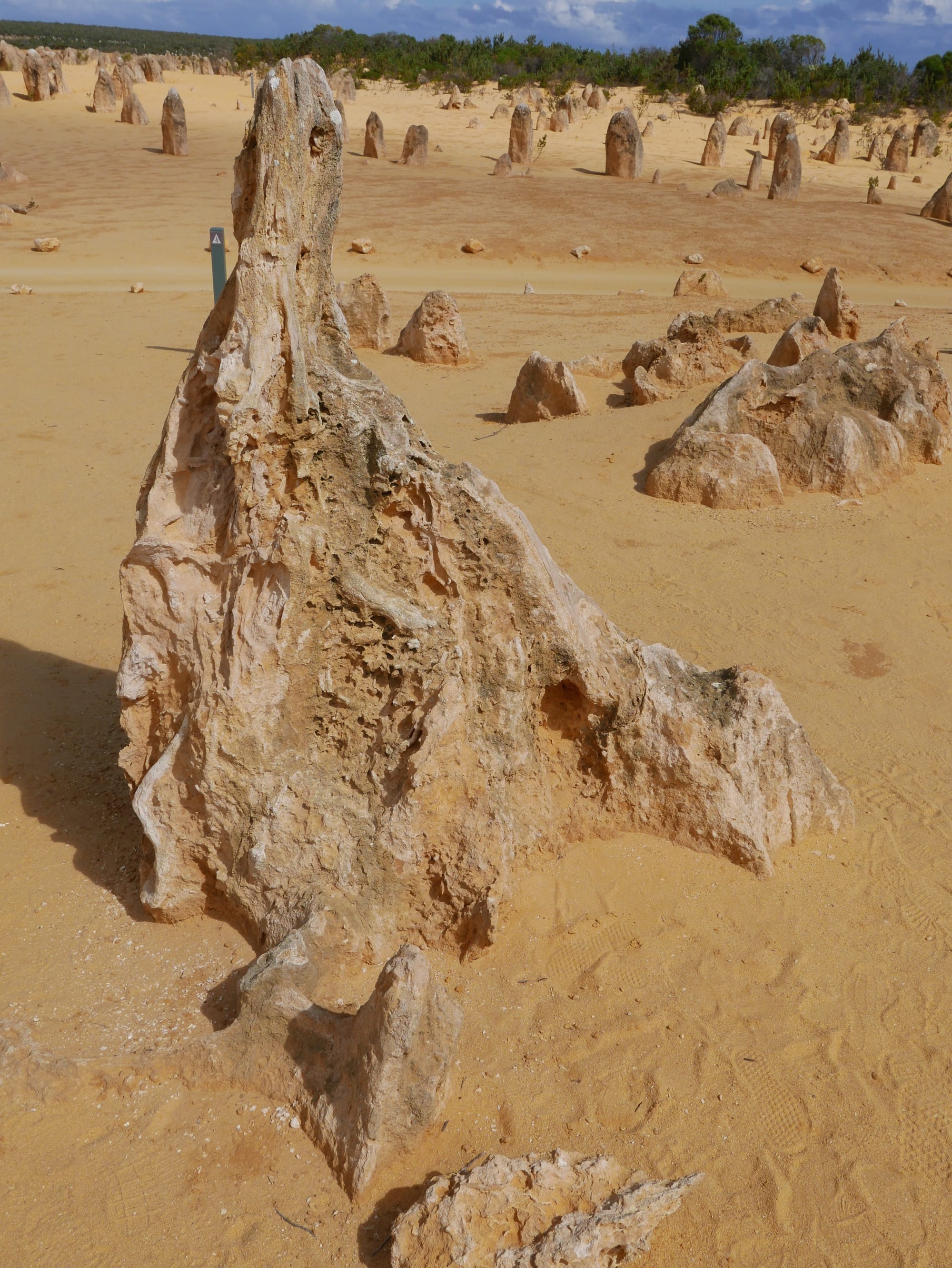 Photo by Author — the Pinnacles Desert, Nambung National Park, Cervantes, WA 6511, Australia
