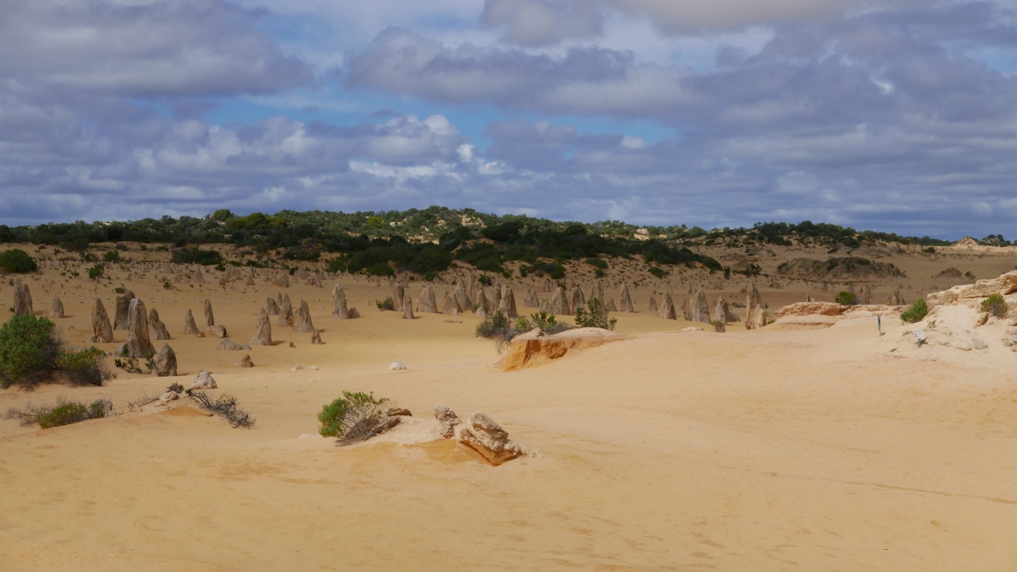 Photo by Author — the Pinnacles Desert, Nambung National Park, Cervantes, WA 6511, Australia