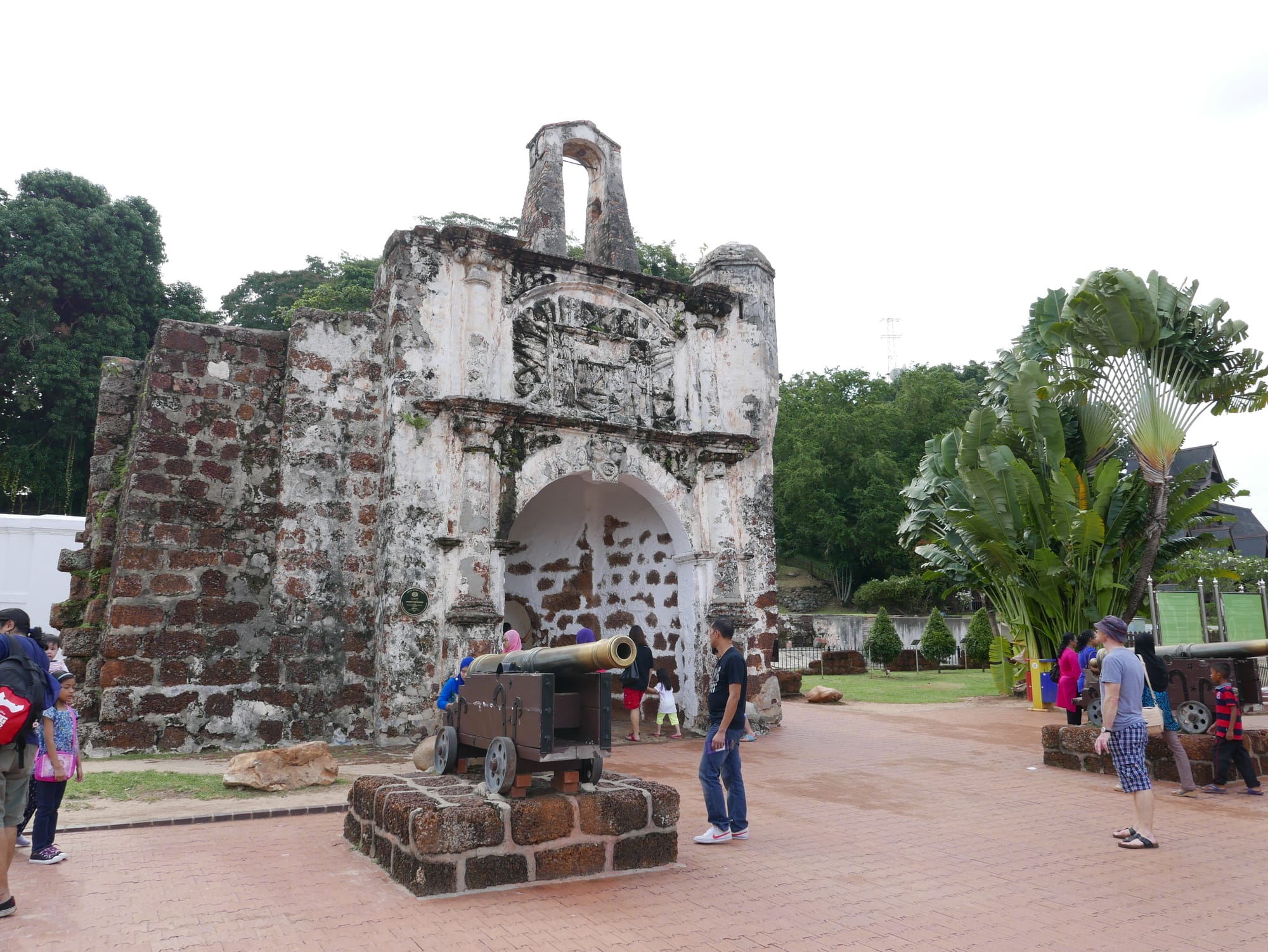 Photo by Author — Porta De Santiago (A Famosa Fortress), Malacca, Malaysia