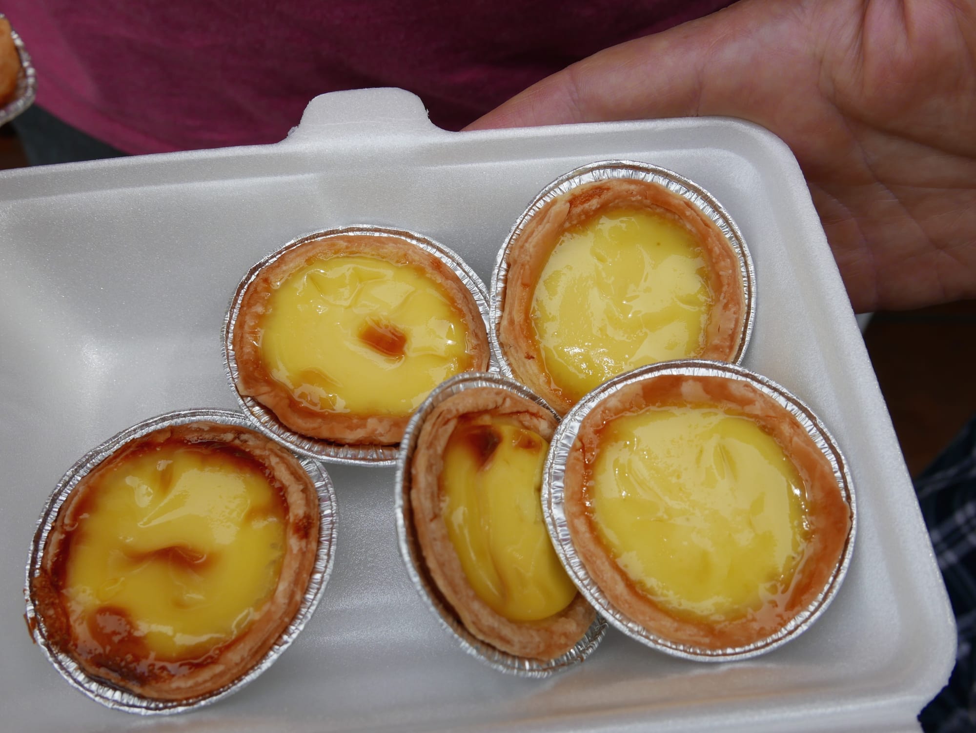 Photo by Author — Custard Tarts — Malacca, Malaysia