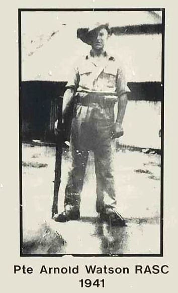 Photo by Author — Private Arnold Watson — Fort Siloso, Singapore