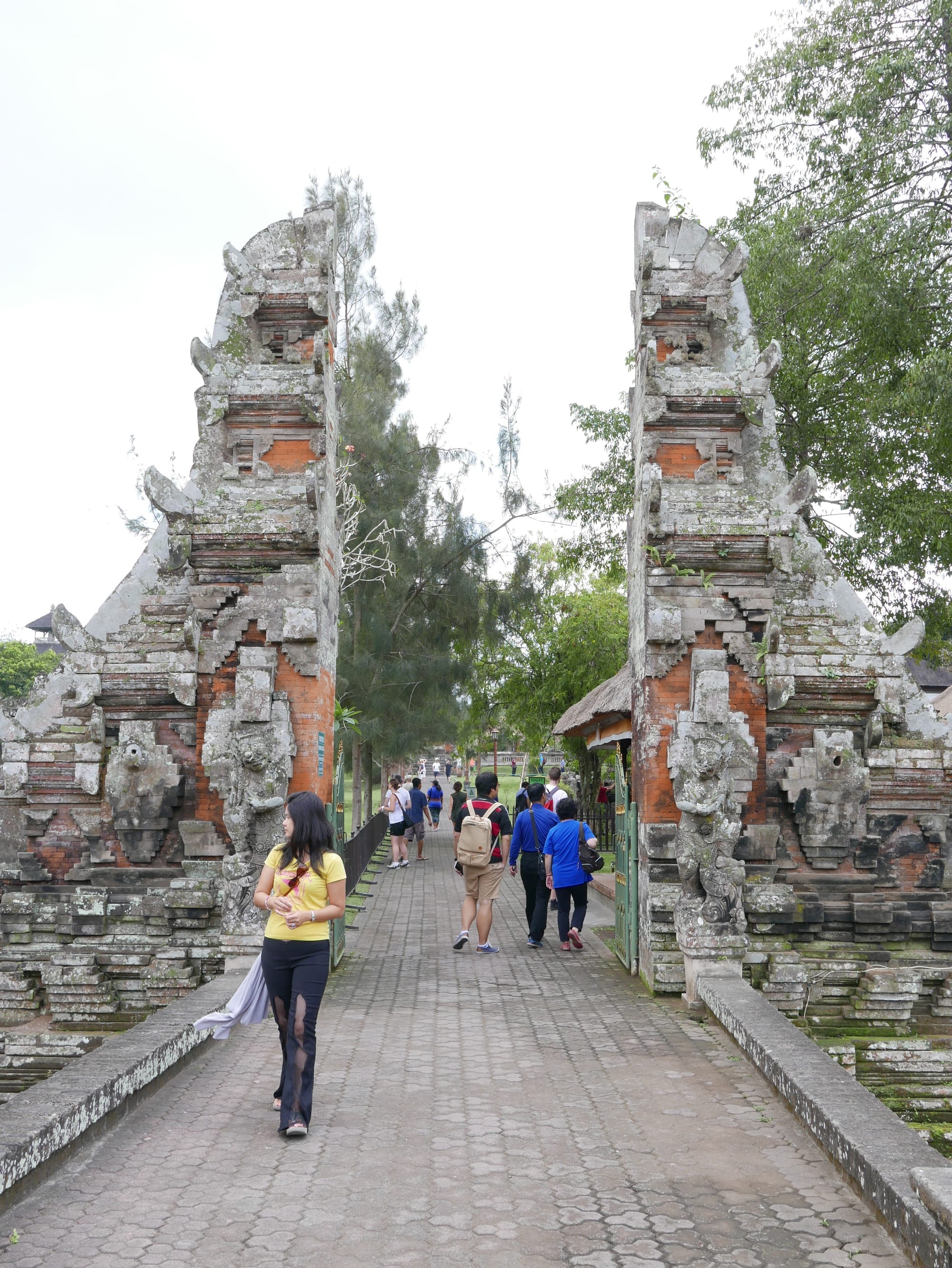 Photo by Author — a split gate at Pura Taman Ayun, Bali, Indonesia — a Royal Water Temple
