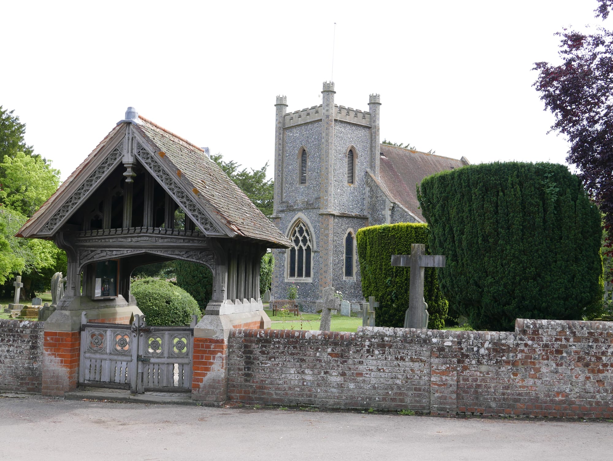 Photo by Author — St. Nicholas, Remenham Lane, Remenham, Henley-on-Thames, UK