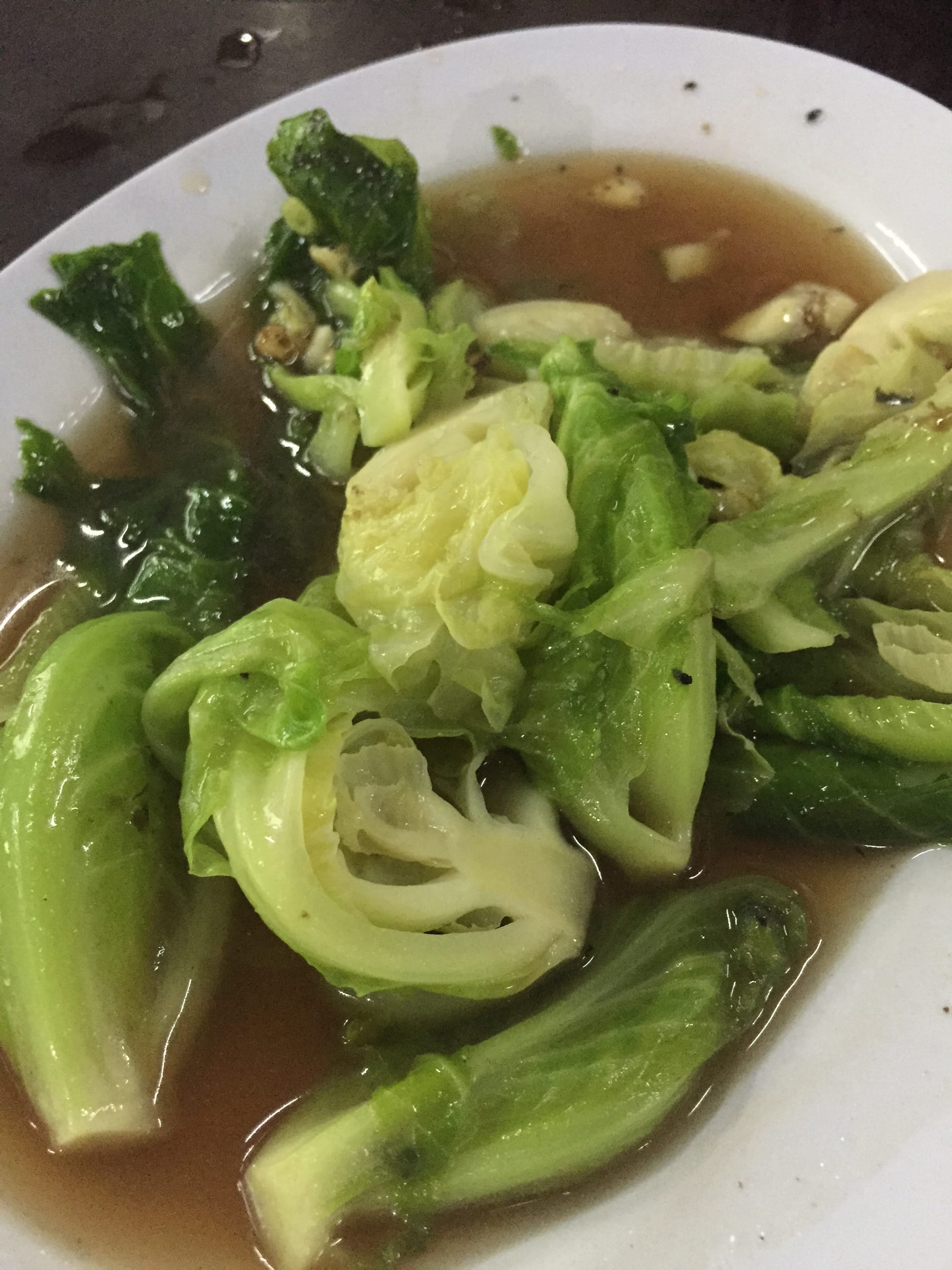 Photo by Author — Sambal belacan midin — Muara Restaurant, Miri, Sarawak, Malaysia