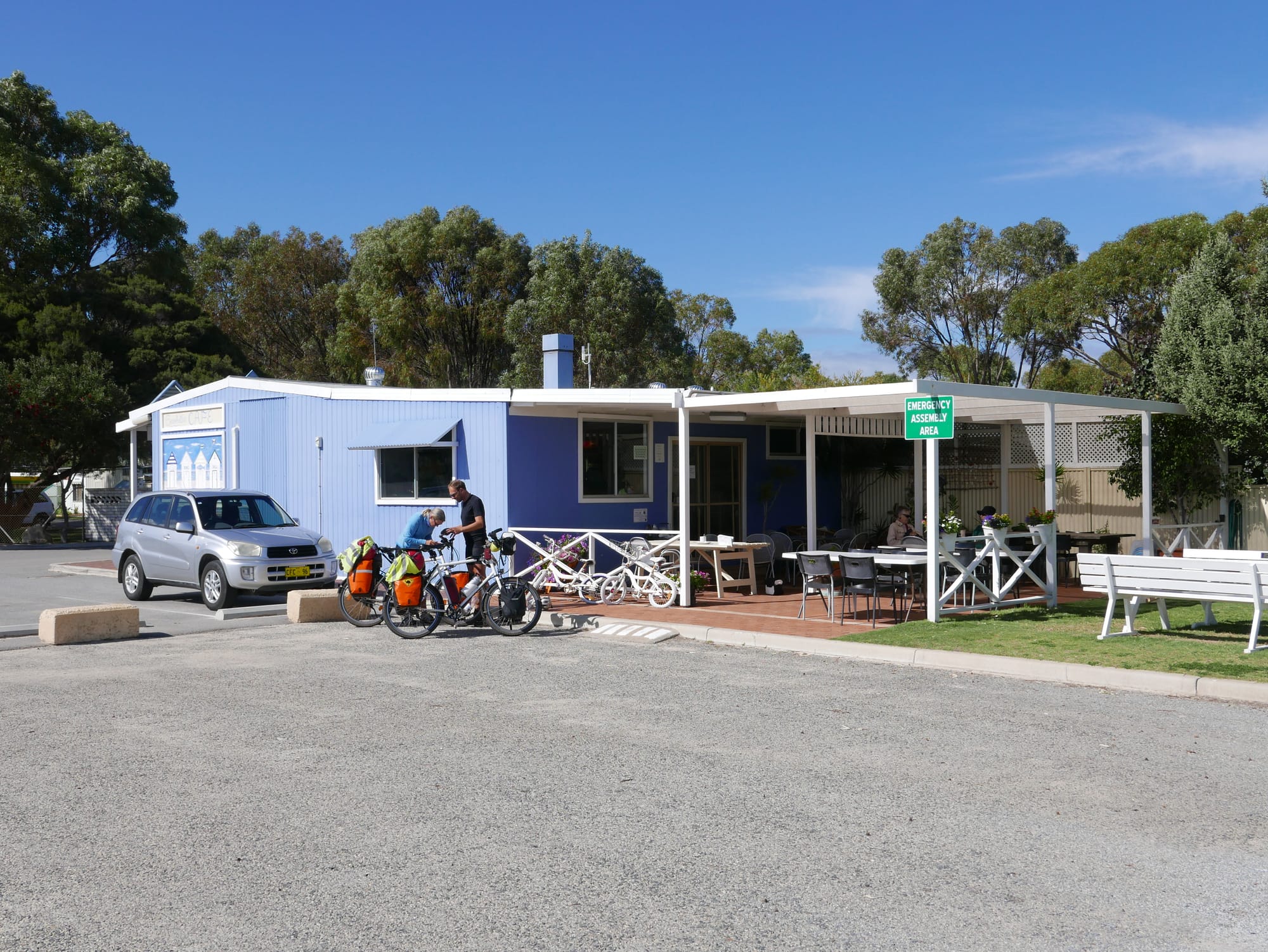 Photo by Author — Seashell Café, Cervantes, WA 6511, Australia