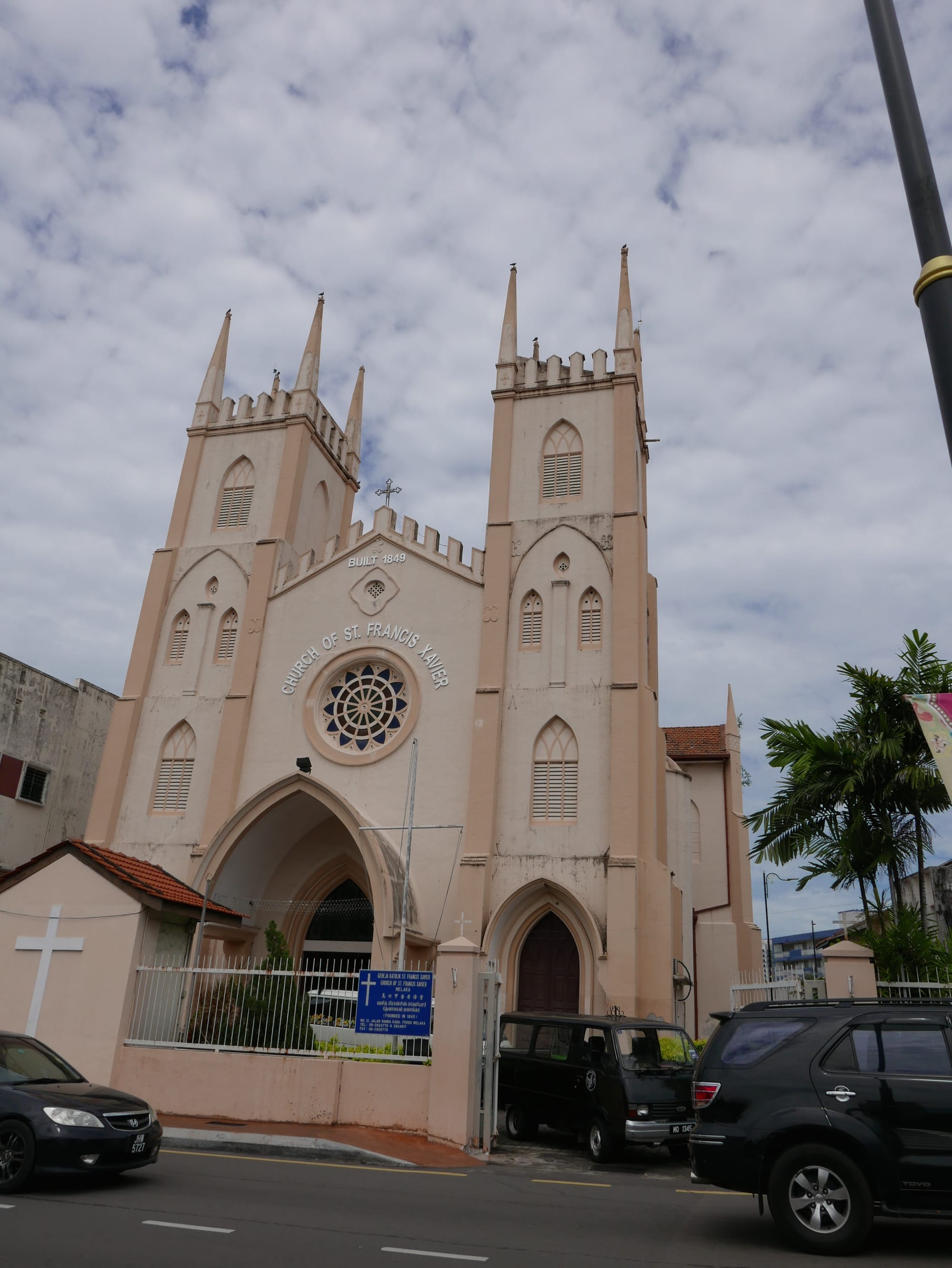 Photo by Author — Church of St Francis Xavier’s, Malacca, Malaysia
