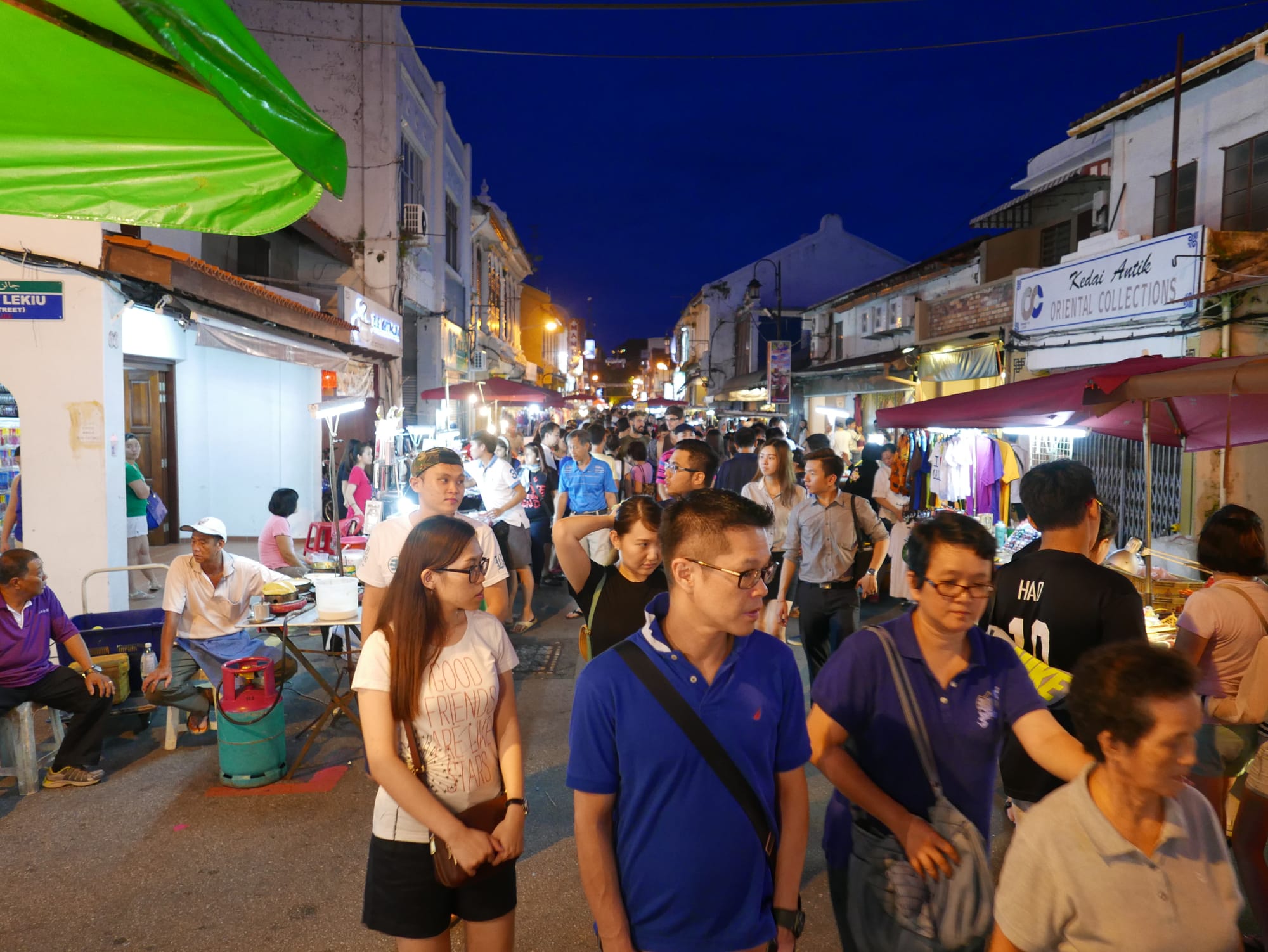 Photo by Author — Night Market, Malacca, Malaysia