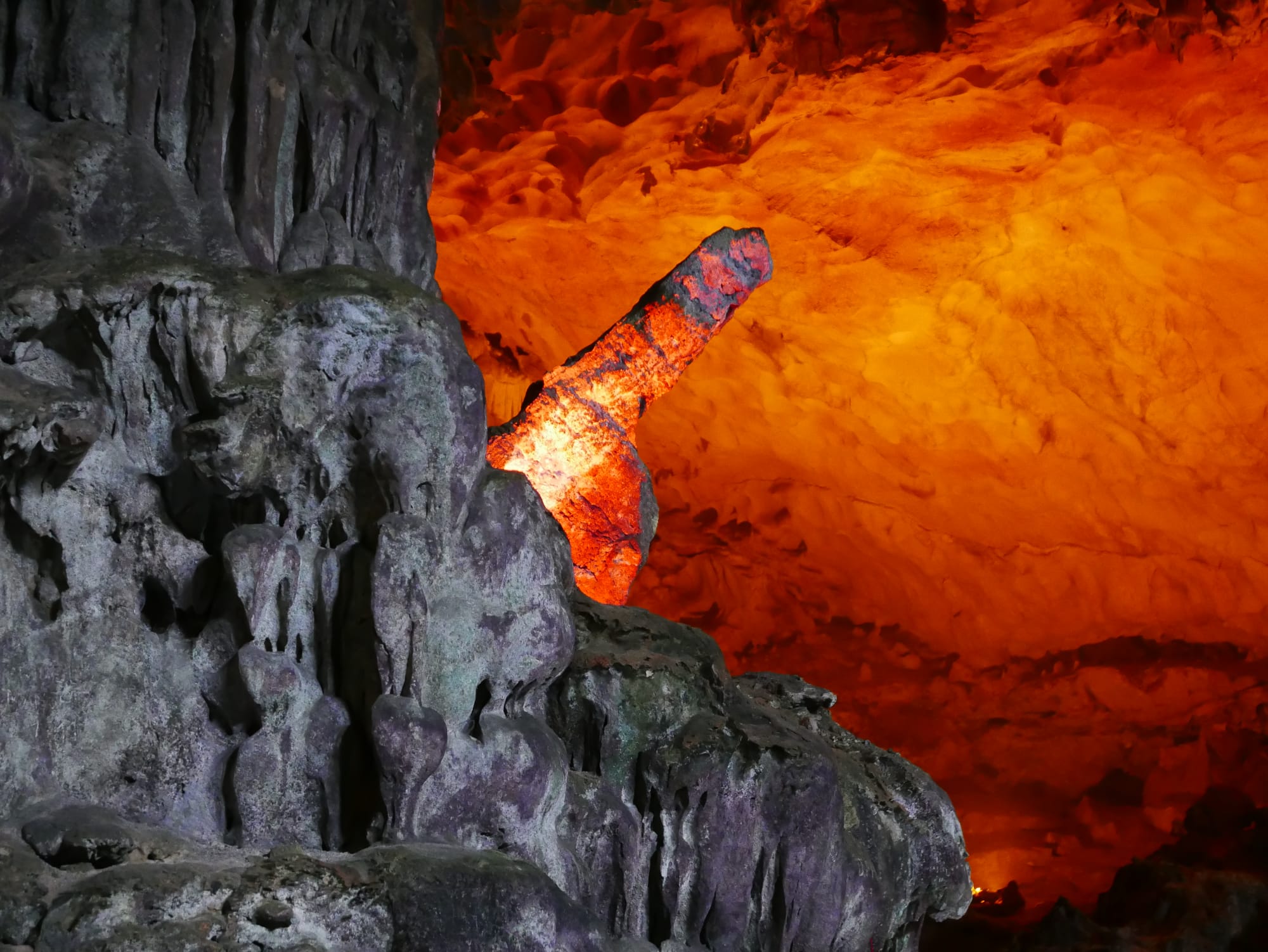 Photo by Author — the ‘rude’ bit — The Surprise Cave, Ha Long Bay, Vietnam