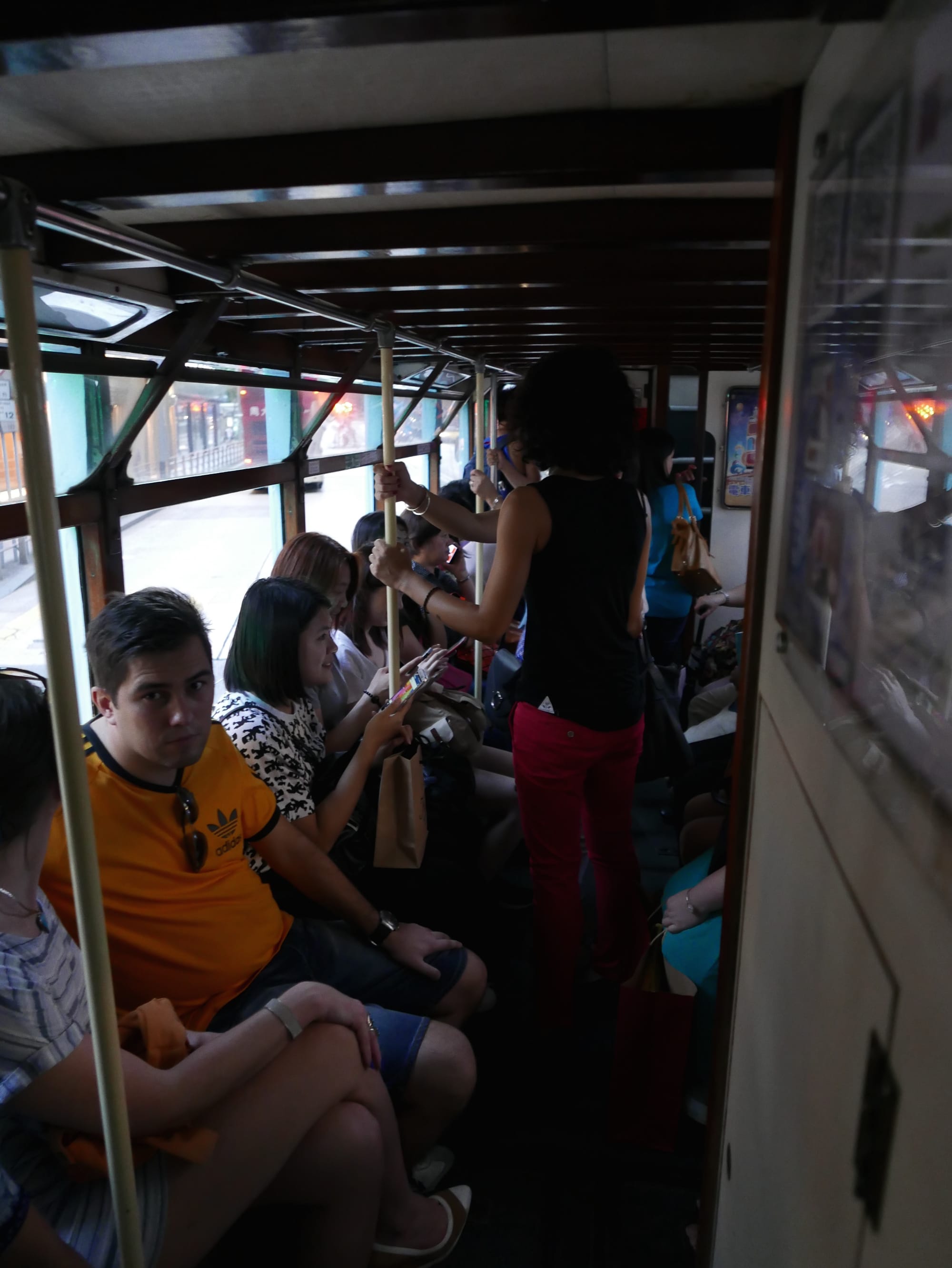 Photo by Author — The trams and tramway of Hong Kong