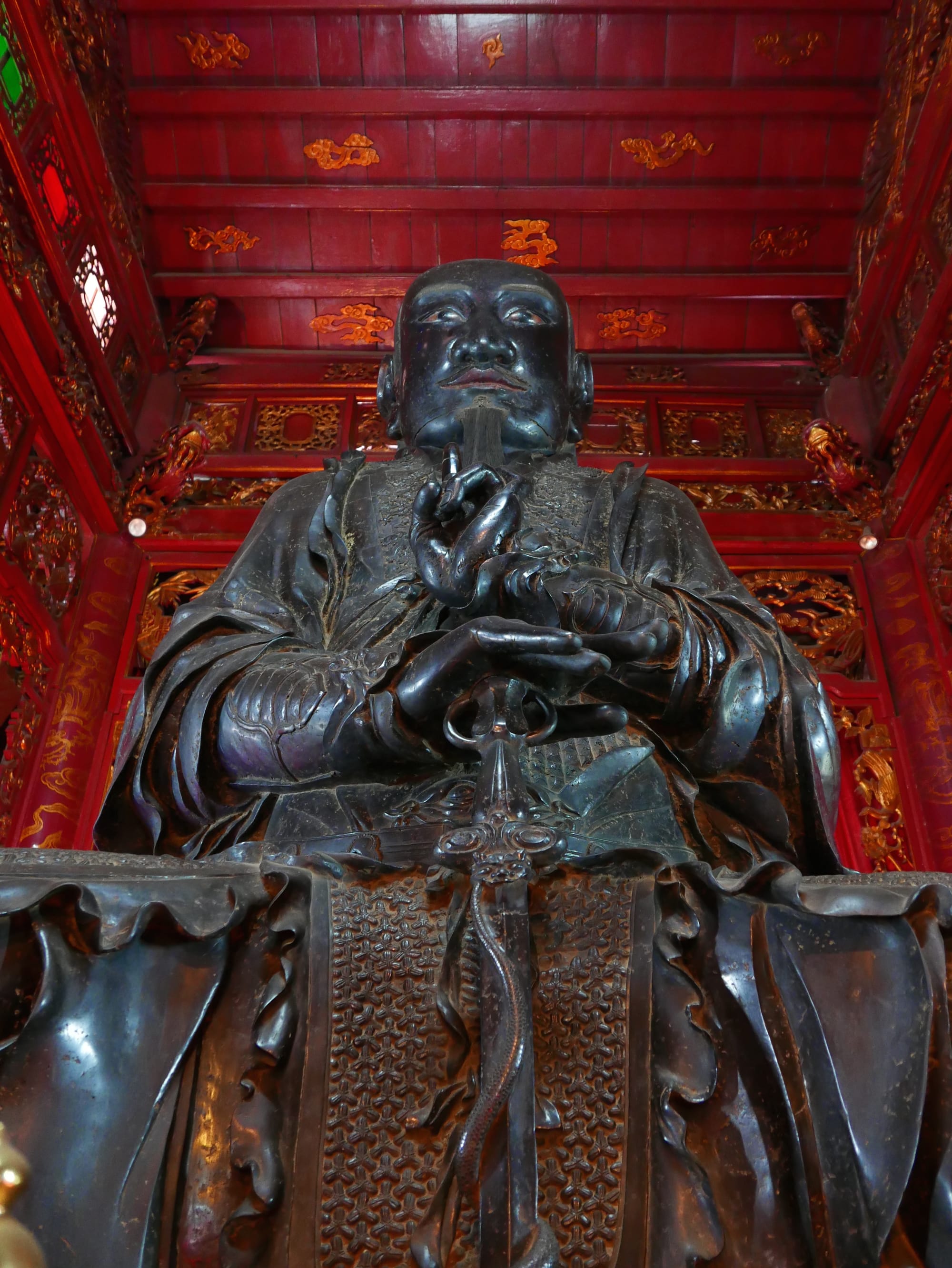Photo by Author — Đền Quán Thánh (Quan Thanh Temple), 1 Thanh Niên (cnr. Quán Thánh), Quận Ba Đình, Thành Phố Hà Nội, Hanoi, Vietnam