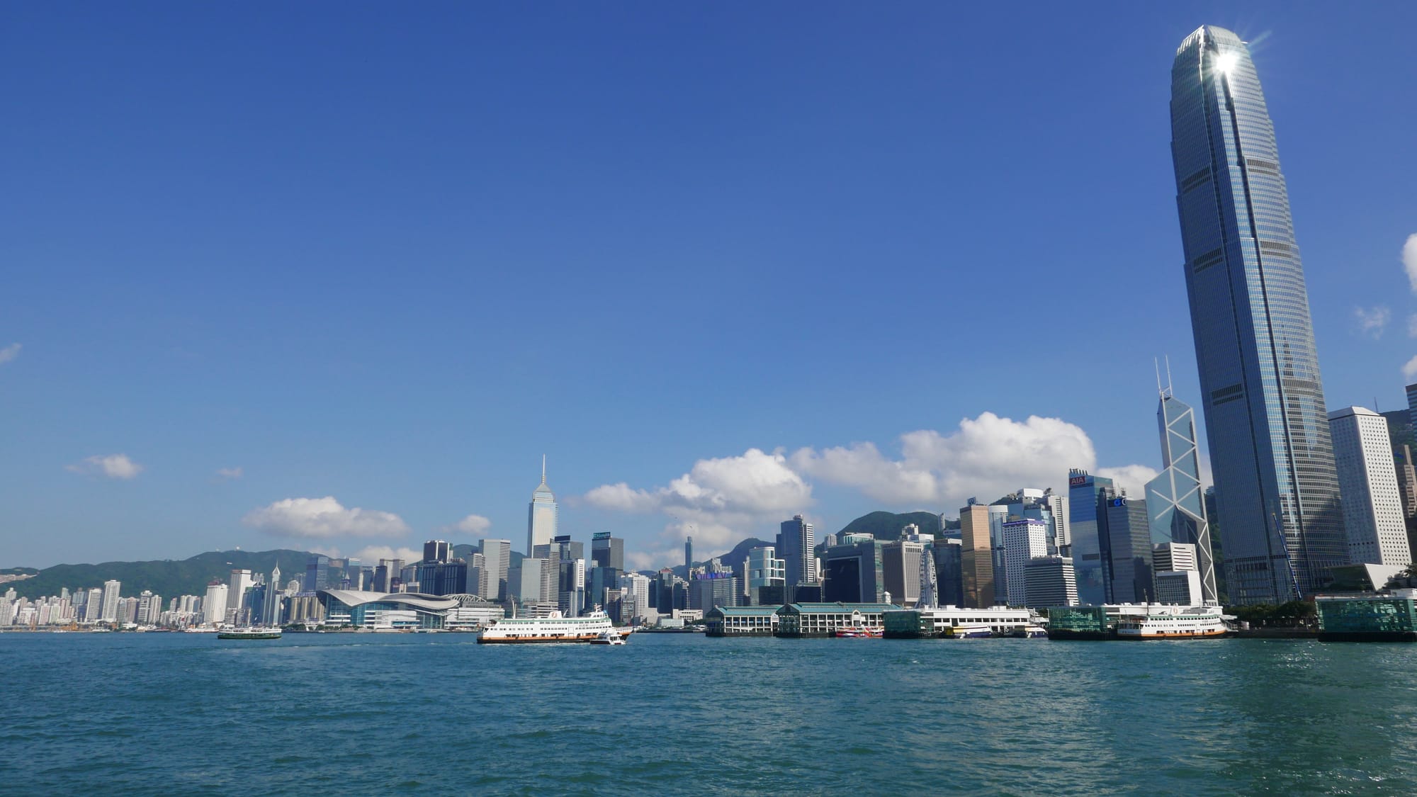 Photo by Author — Star Ferry 天星小輪 Harbour Cruise, Hong Kong