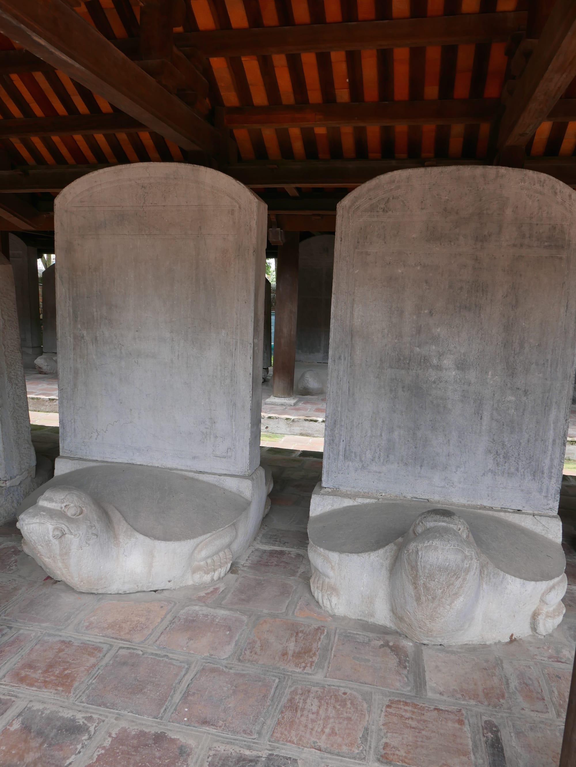Photo by Author — doctors’ ‘stelae’ — Văn Miếu Quốc Tử Giám (Temple of Literature), Quốc Tử Giám (Văn Miếu), Đống Đa, Thành Phố Hà Nội, Hanoi, Vietnam