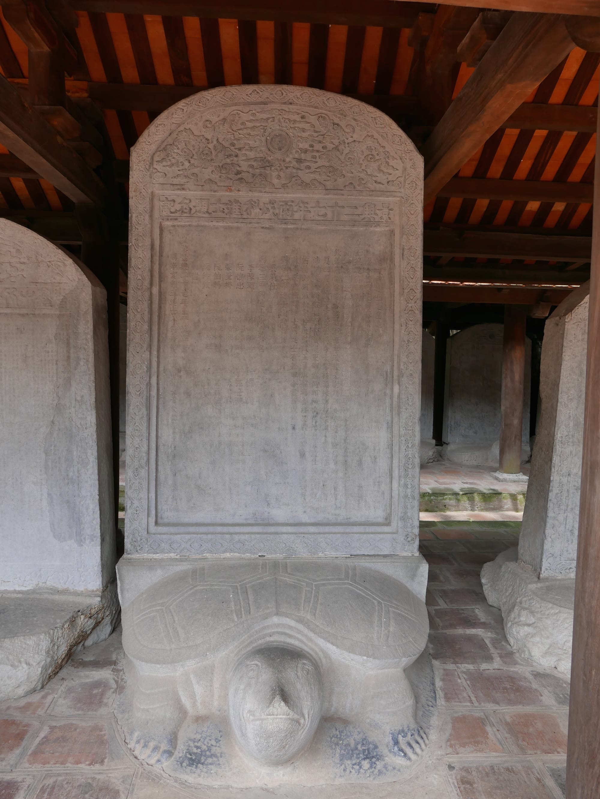 Photo by Author — doctors’ ‘stelae’ — Văn Miếu Quốc Tử Giám (Temple of Literature), Quốc Tử Giám (Văn Miếu), Đống Đa, Thành Phố Hà Nội, Hanoi, Vietnam