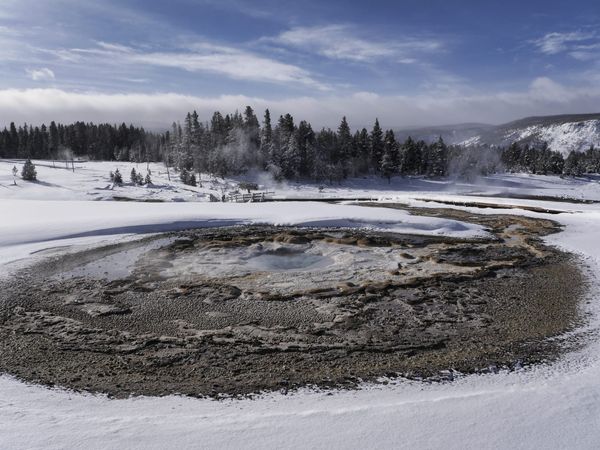 Yellowstone National Park in the Winter
