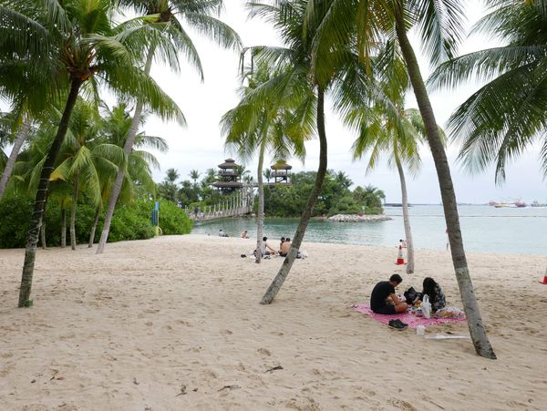 Singapore — Beach in Singapore — Sentosa Island