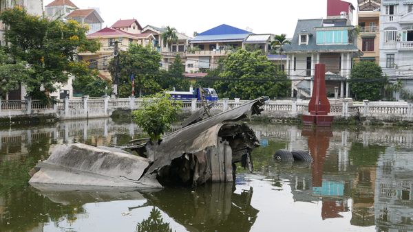 The B52 Lake, Hanoi, Vietnam