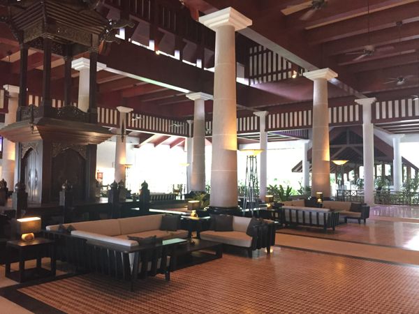 The Lobby of the Andaman Hotel, Langkawi, Malaysia