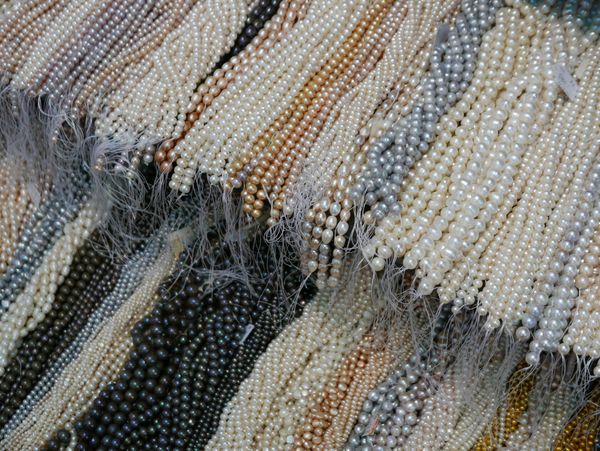Beads for sale at Stanley Market 赤柱市集, Hong Kong